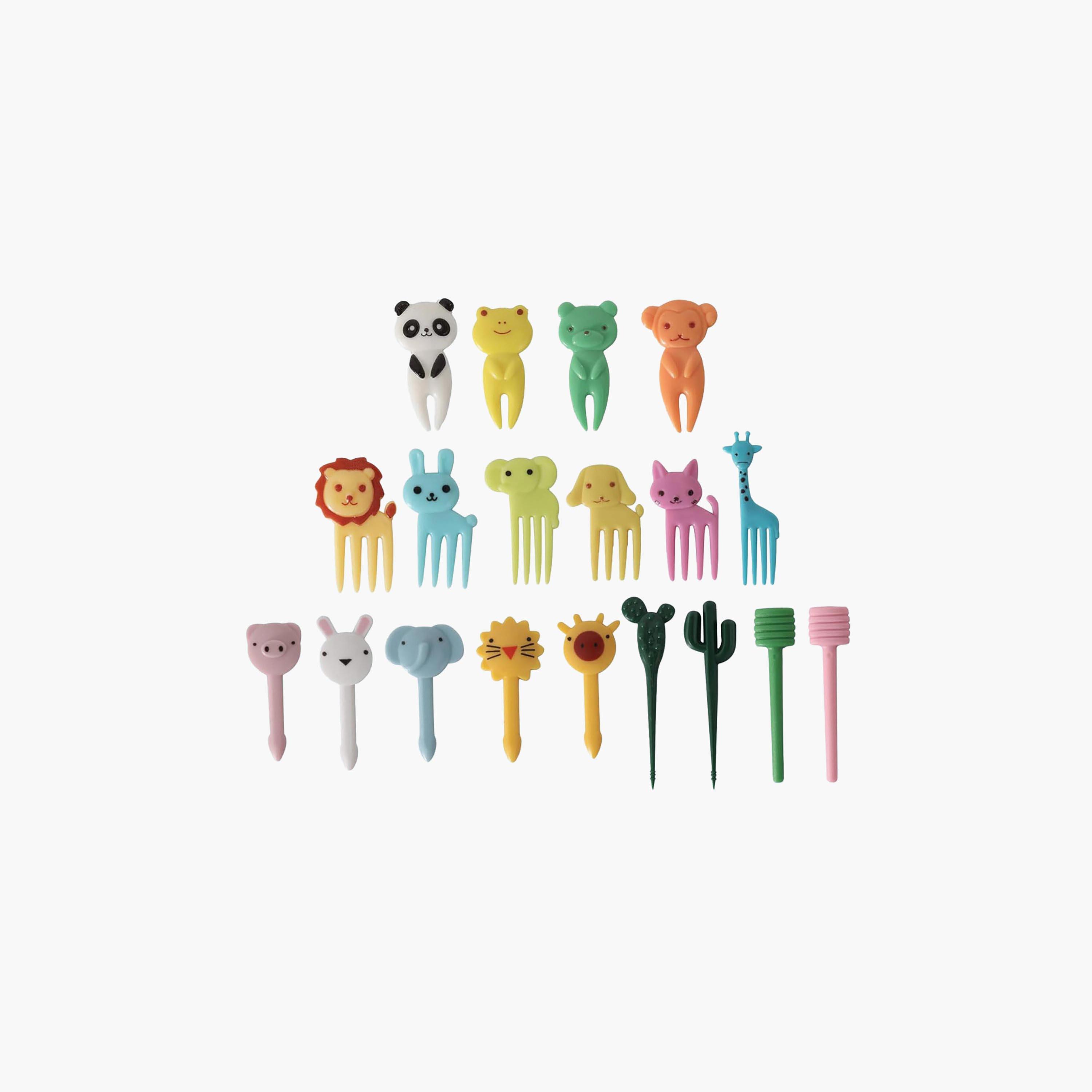 Star Babies Fruit Picks & Organic Cutlery Combo Set-baby-feeding-mealtimeessentials-image-3
