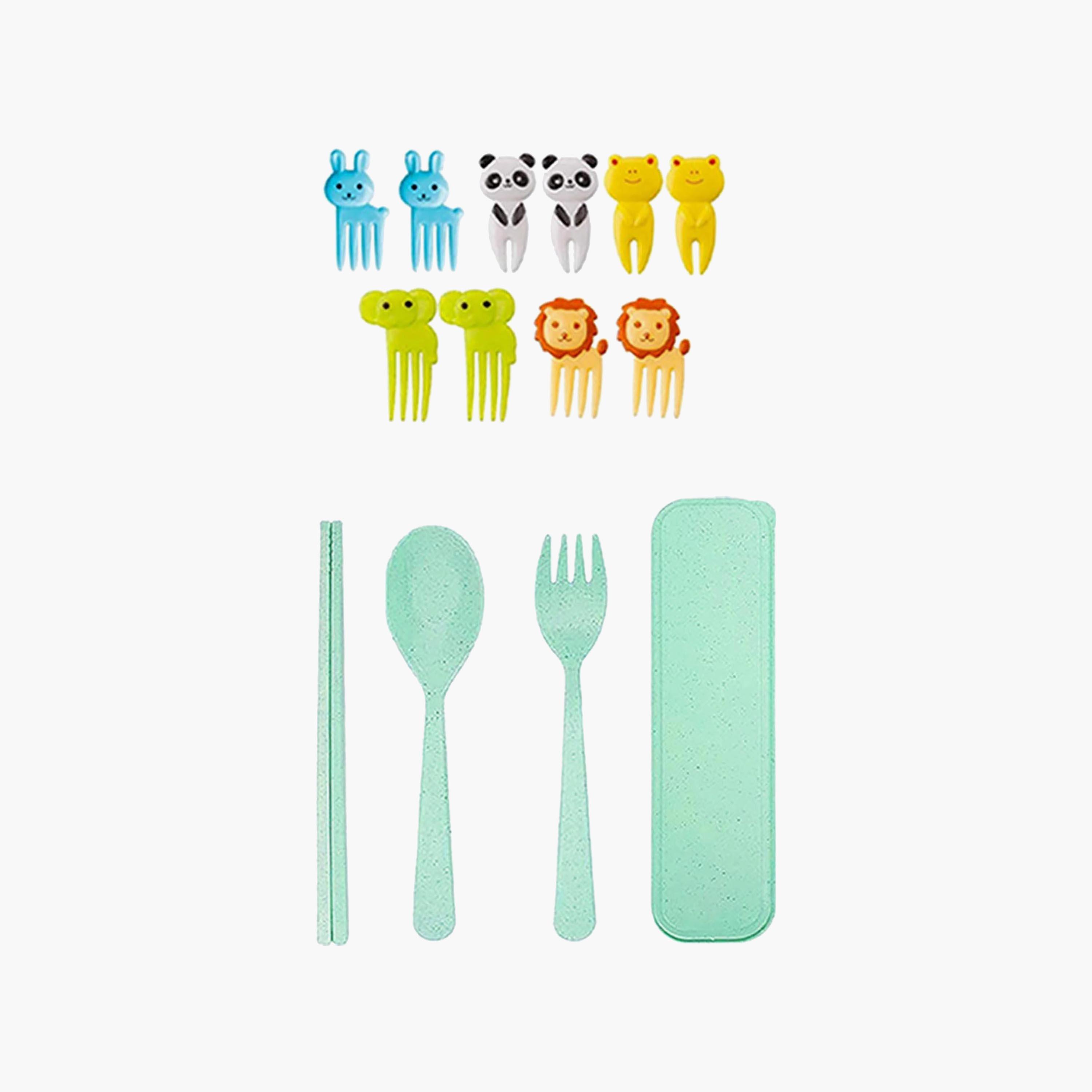 مجموعة مدمجة من أعواد الفواكه وأدوات المائدة العضوية من ستار بيبيز-baby-feeding-mealtimeessentials-image-1