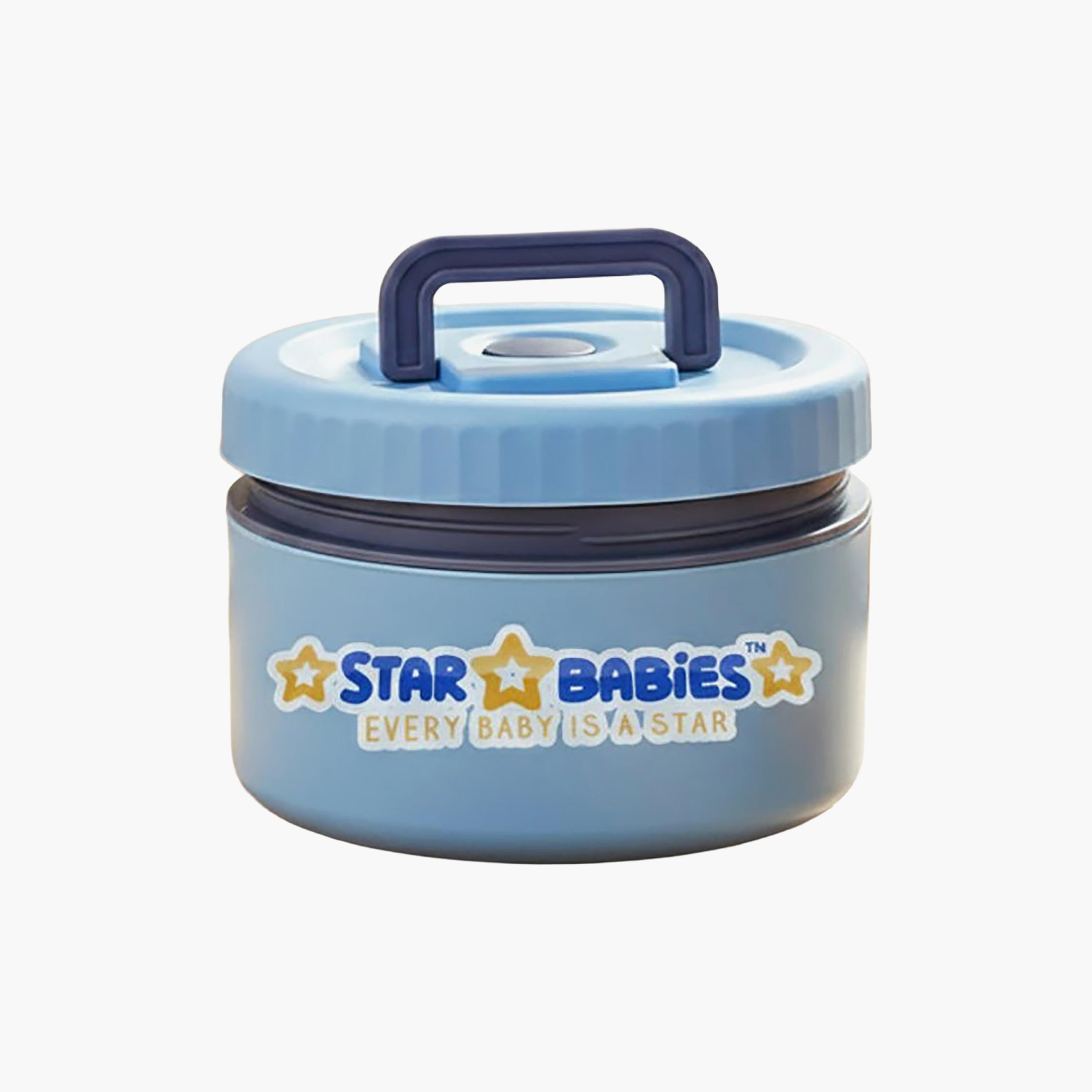 Star Babies 2-Piece Printed SS Food Jar Combo for 13+ Yrs with Non-Slip Bottom - 550 + 550 ml-school-lunchessentials-lunchboxes-image-3