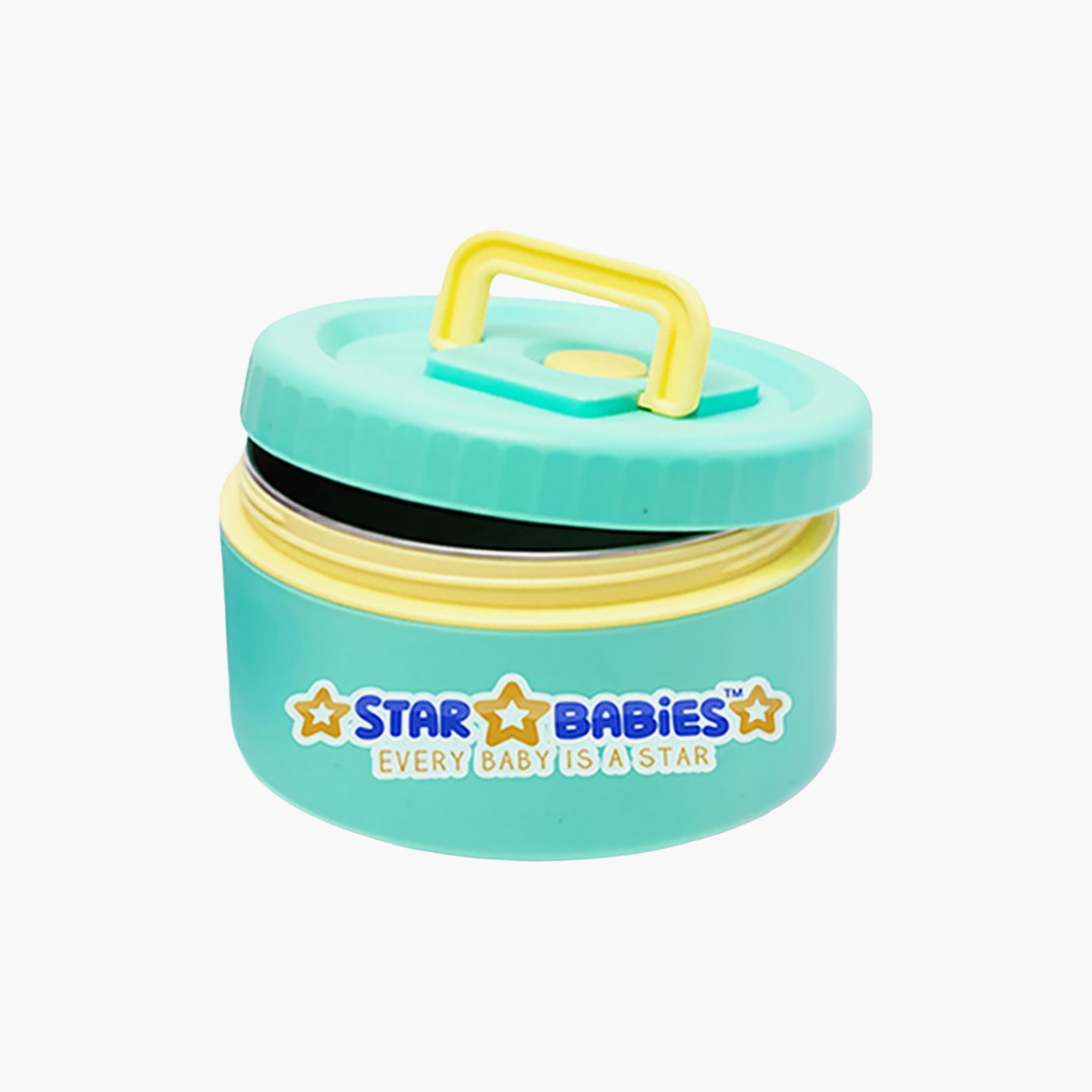 Star Babies 2-Piece Printed SS Food Jar Combo for 13+ Yrs with Non-Slip Bottom - 550 + 550 ml-school-lunchessentials-lunchboxes-image-2