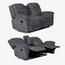كنبة استرخاء شانيل مقعدين - بيتي-furniture-sofaandseating-recliners-image-2