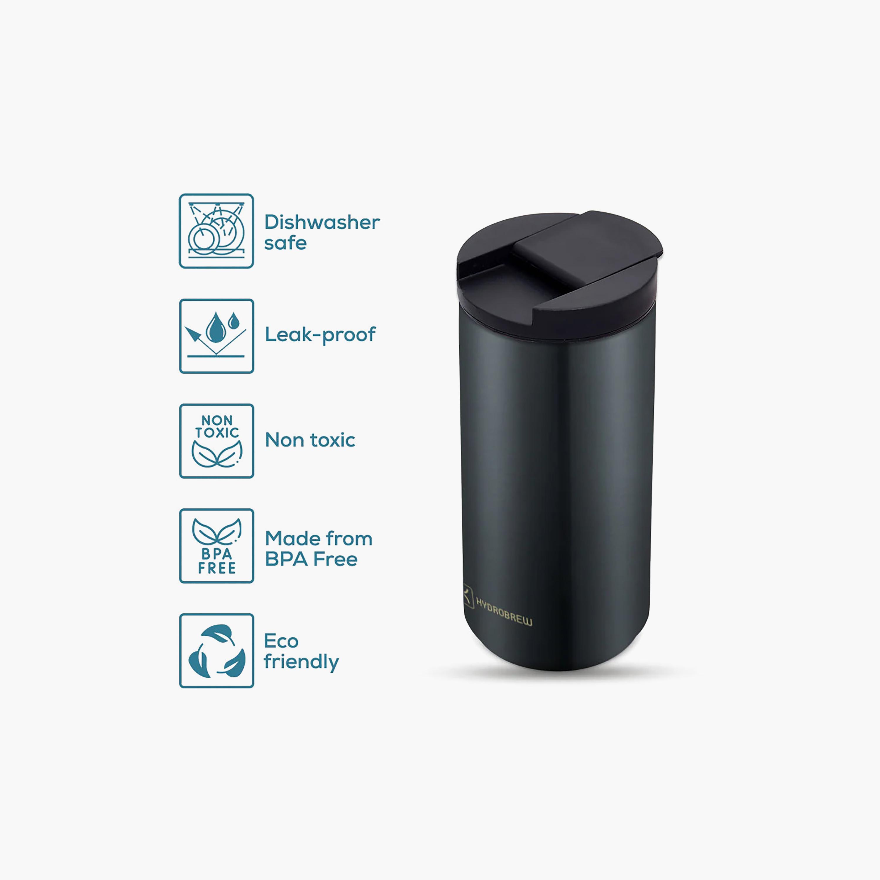 Hydrobrew Double Wall Insulated Tumbler Water Bottle-school-waterbottles-image-3