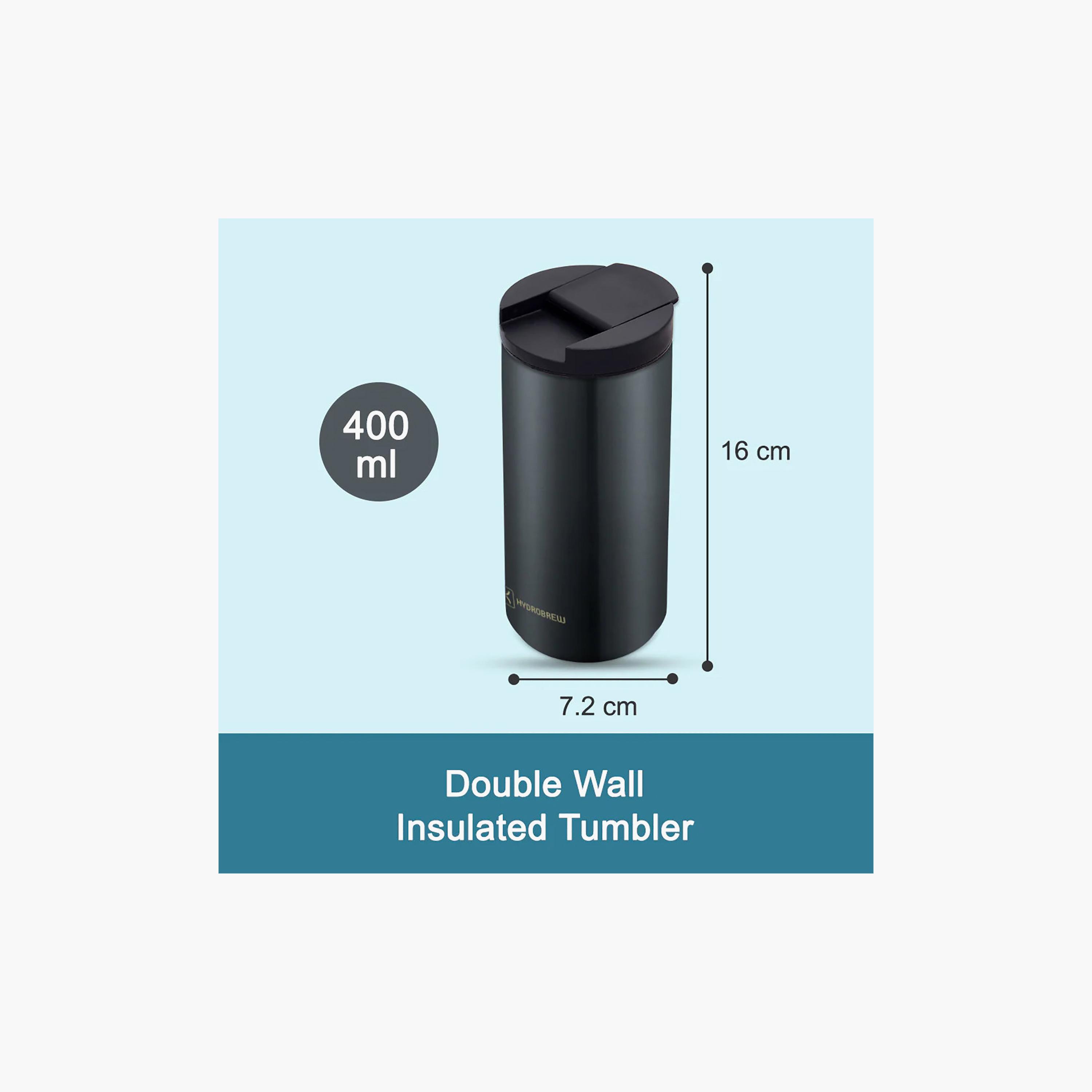 Hydrobrew Double Wall Insulated Tumbler Water Bottle-school-waterbottles-image-6