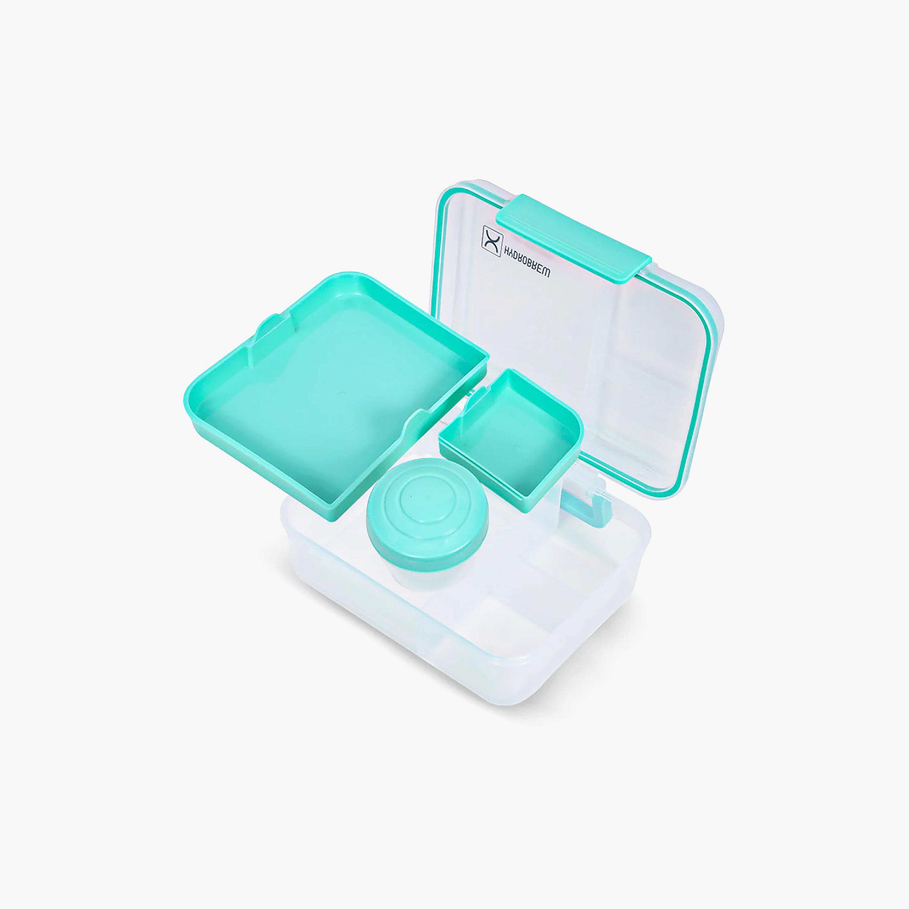 Hydrobrew 3/4/5 Convertible Bento Lunch Box With Double Wall Stainless Steel Water Bottle-school-lunchessentials-lunchboxes-image-13
