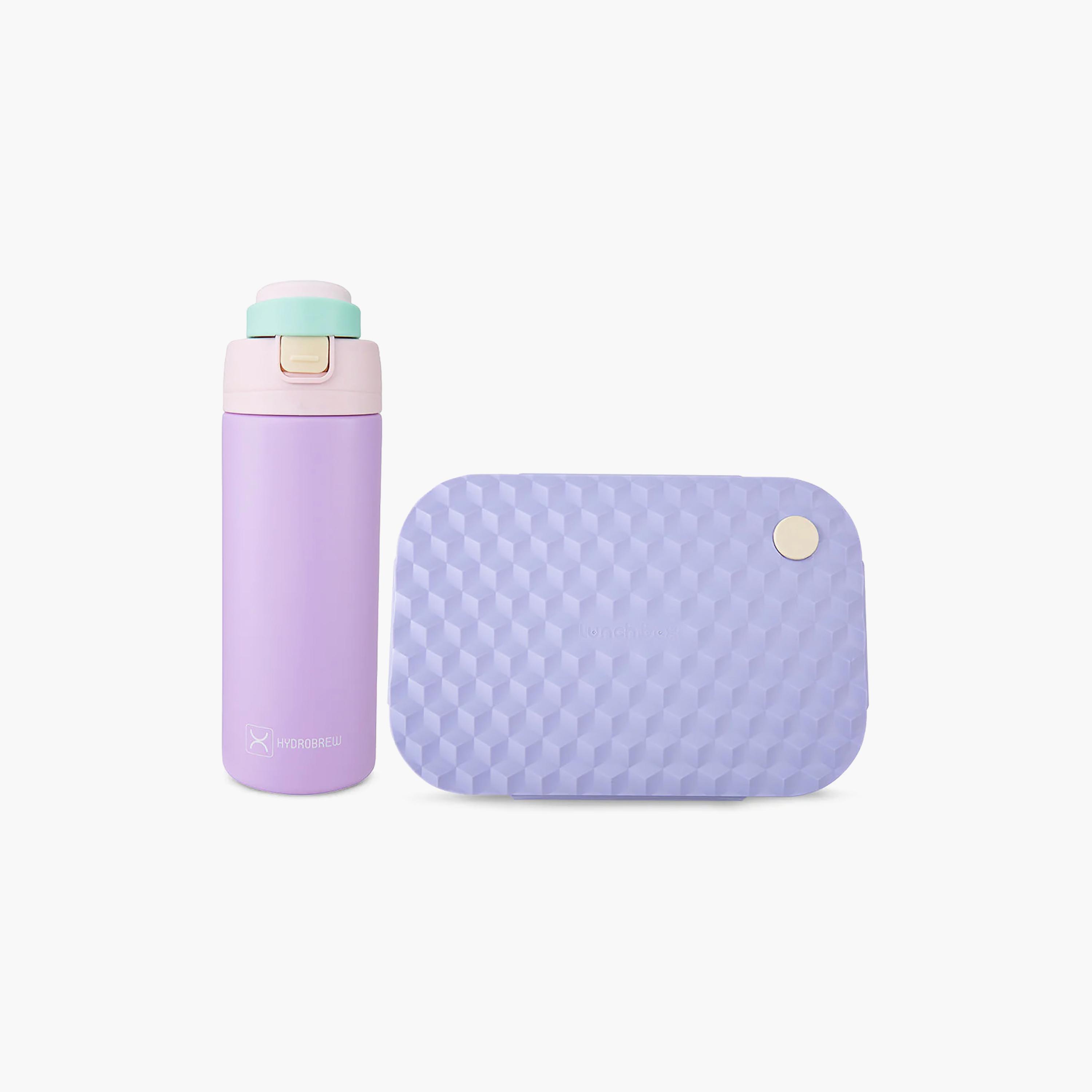 علبة غداء بينتو ذكية من هايدروبرو وزجاجة مياه معزولة قابلة للشرب-school-lunchessentials-lunchboxes-image-1