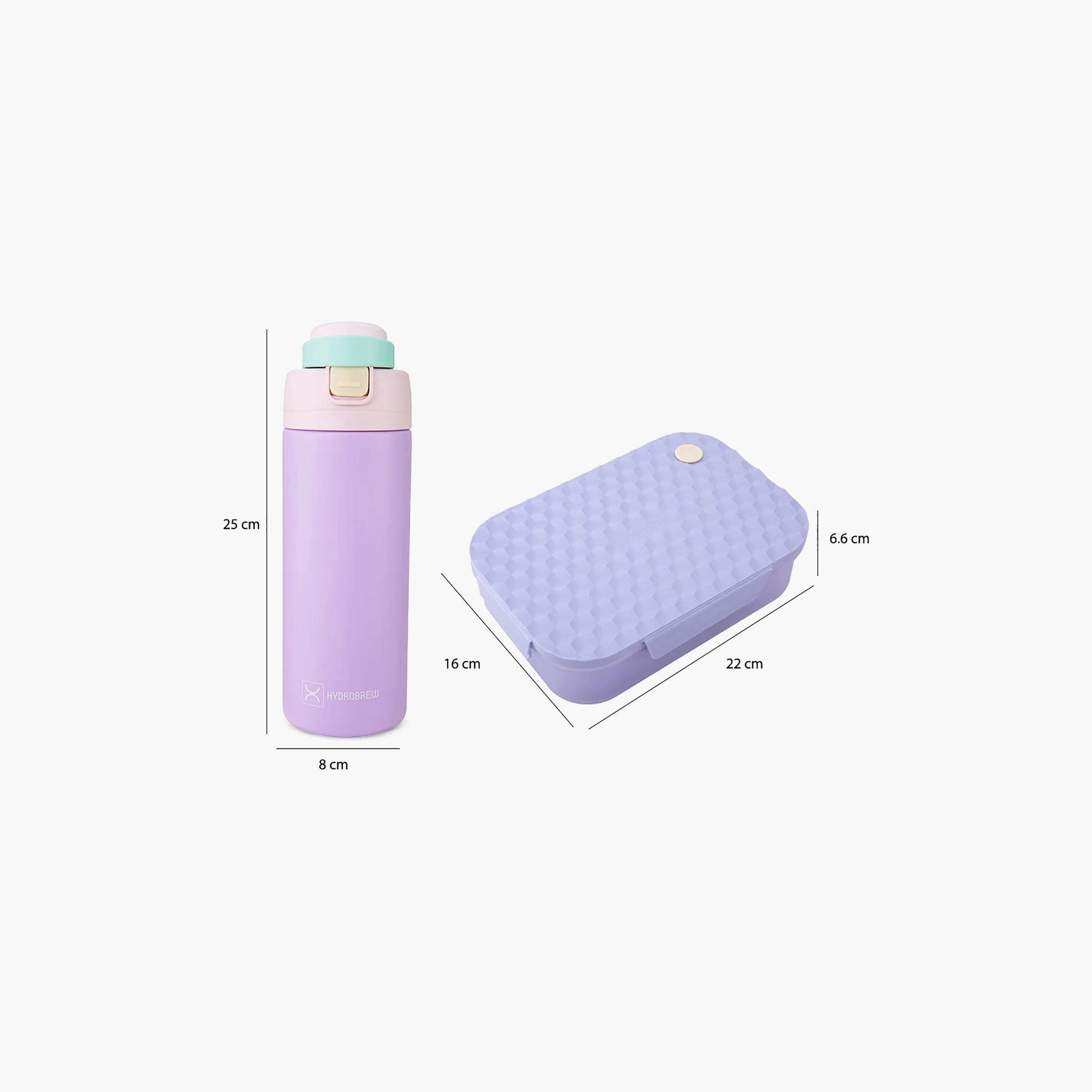 علبة غداء بينتو ذكية من هايدروبرو وزجاجة مياه معزولة قابلة للشرب-school-lunchessentials-lunchboxes-image-16