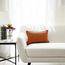 Linda Tangelo Checked Filled Cushion - 30x50 cm-promo_HC_SA_discountpromo_20042020-image-3