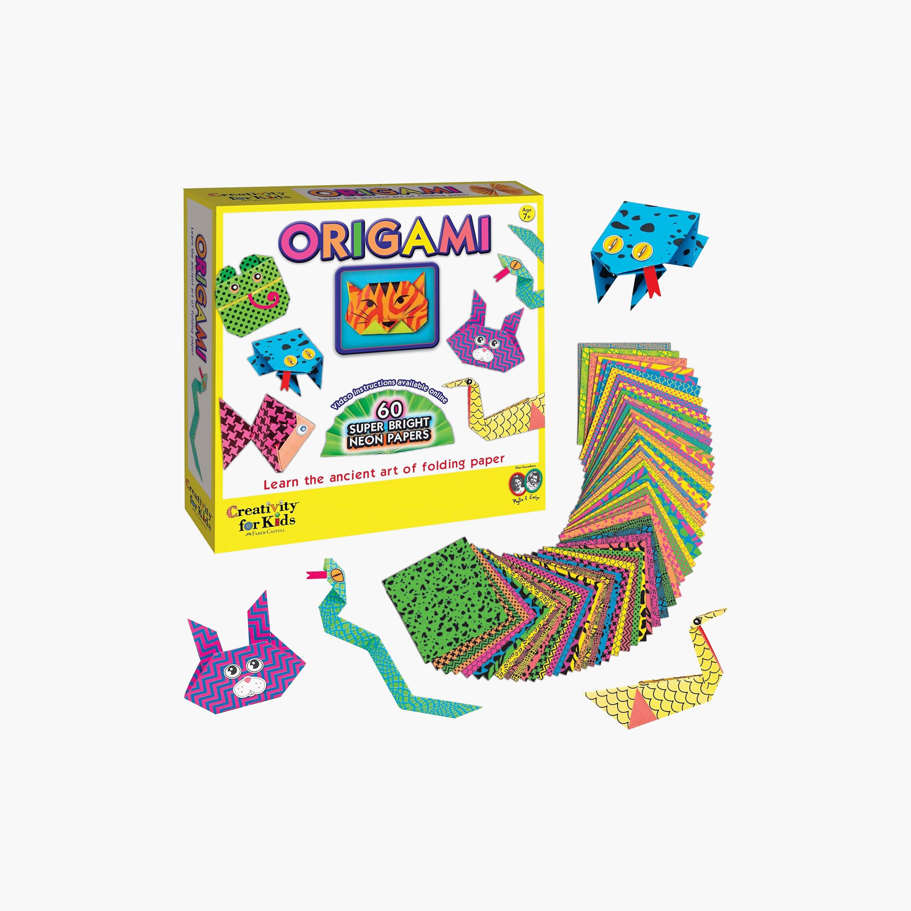 Creativity for Kids Origami Kit with Bright Papers - 60 Pages-school-artsandcrafts-image-2