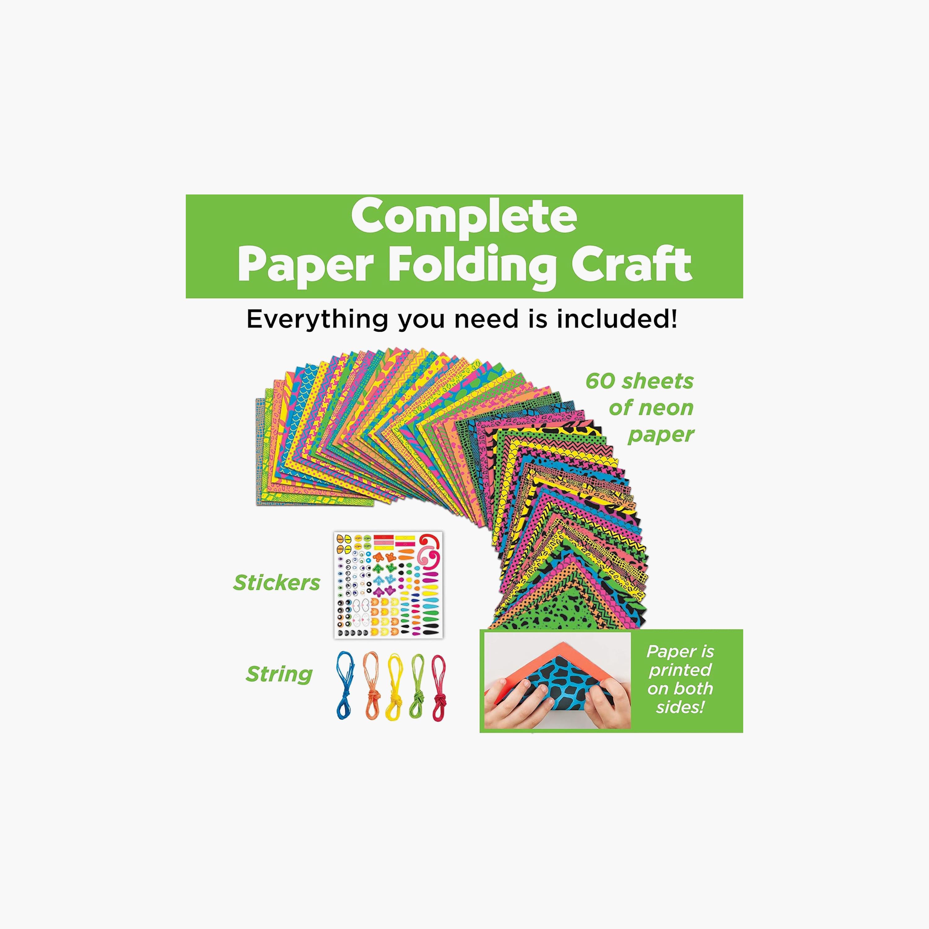 Creativity for Kids Origami Kit with Bright Papers - 60 Pages-school-artsandcrafts-image-4