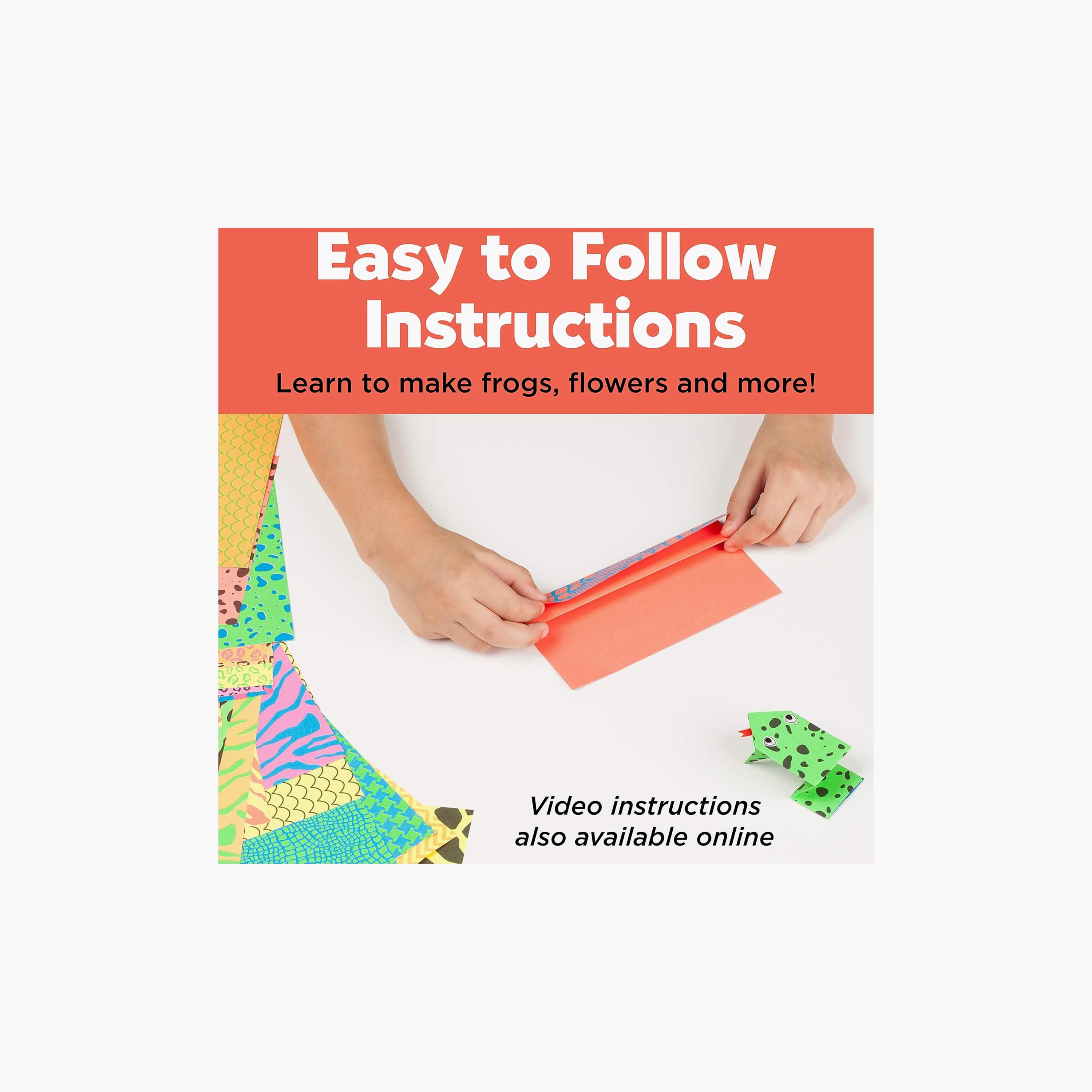 Creativity for Kids Origami Kit with Bright Papers - 60 Pages-school-artsandcrafts-image-5