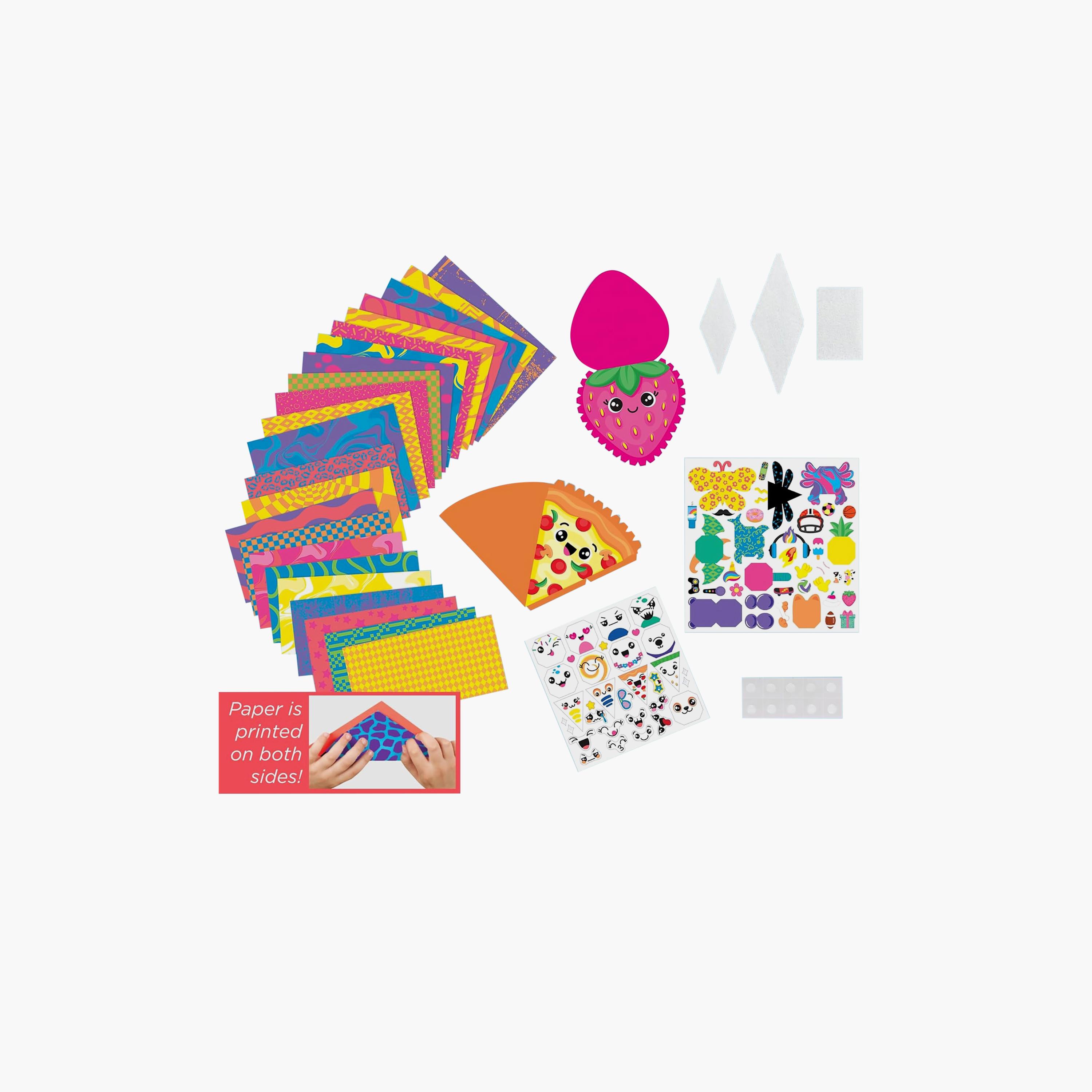 Creativity for Kids Origami Squishies Kit with Bright Papers - 24 Pages-school-artsandcrafts-image-1