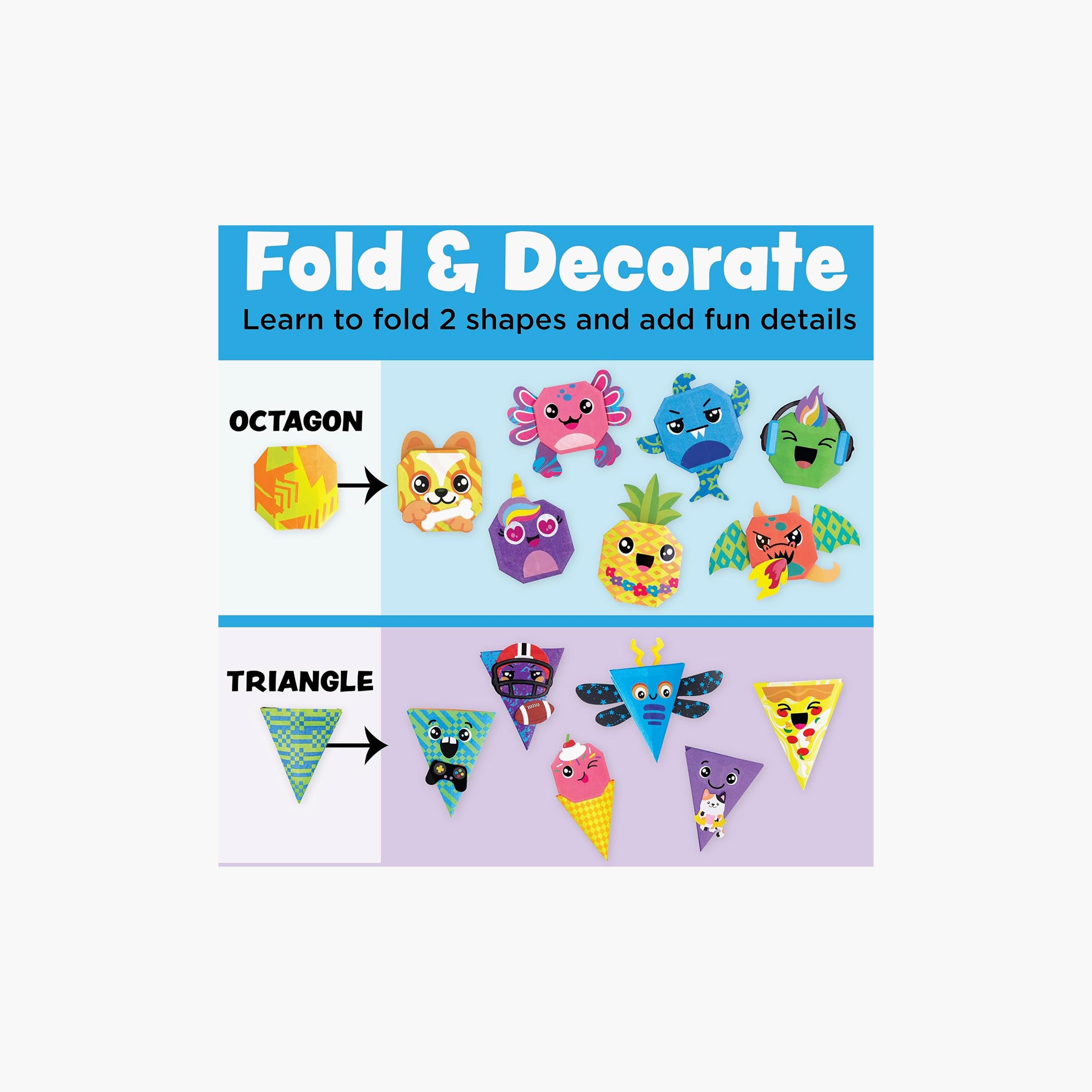 Creativity for Kids Origami Squishies Kit with Bright Papers - 24 Pages-school-artsandcrafts-image-6