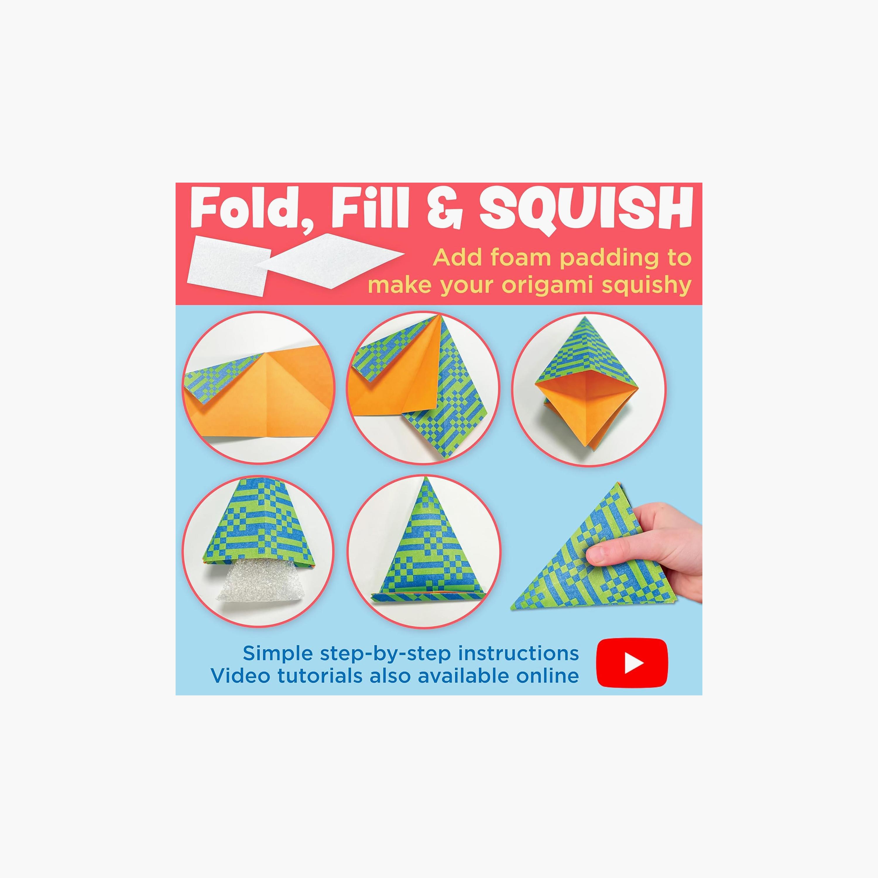 Creativity for Kids Origami Squishies Kit with Bright Papers - 24 Pages-school-artsandcrafts-image-7