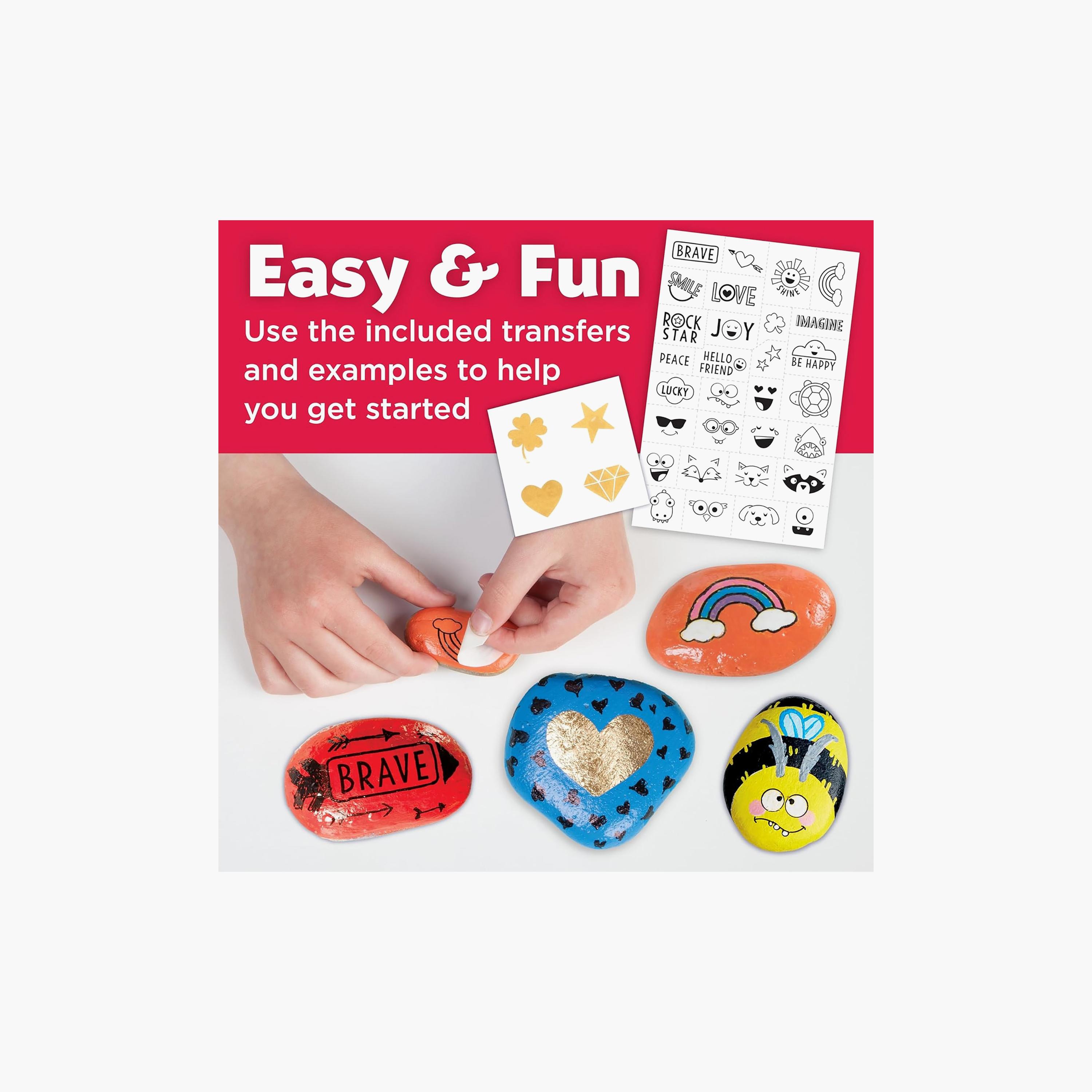 Creativity for Kids Hide and Seek Rock Painting Kit with Water Resistant Paint-school-artsandcrafts-image-8