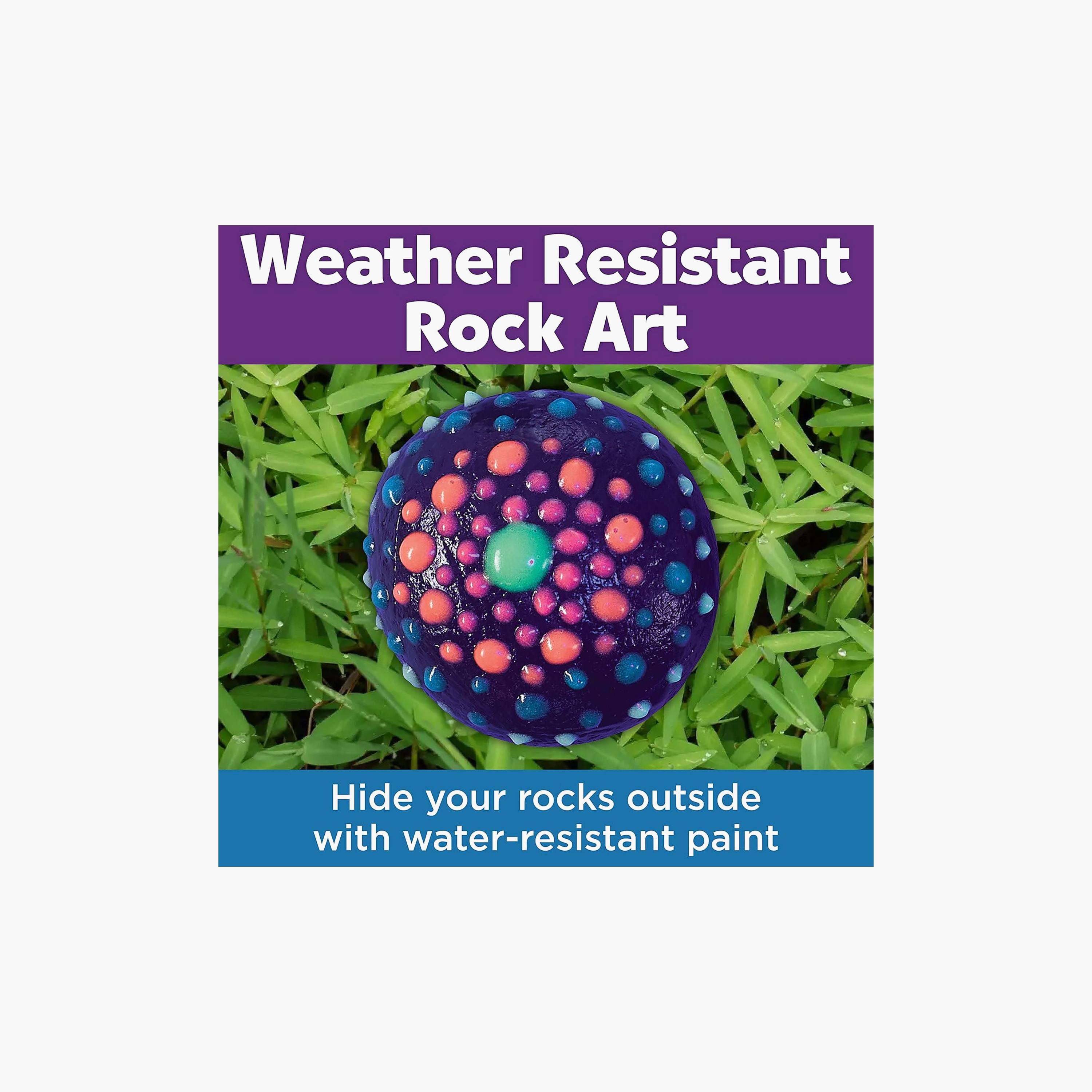 Creativity for Kids Glow in the Dark Rock Painting Kit with Water Resistant Paint-school-artsandcrafts-image-5