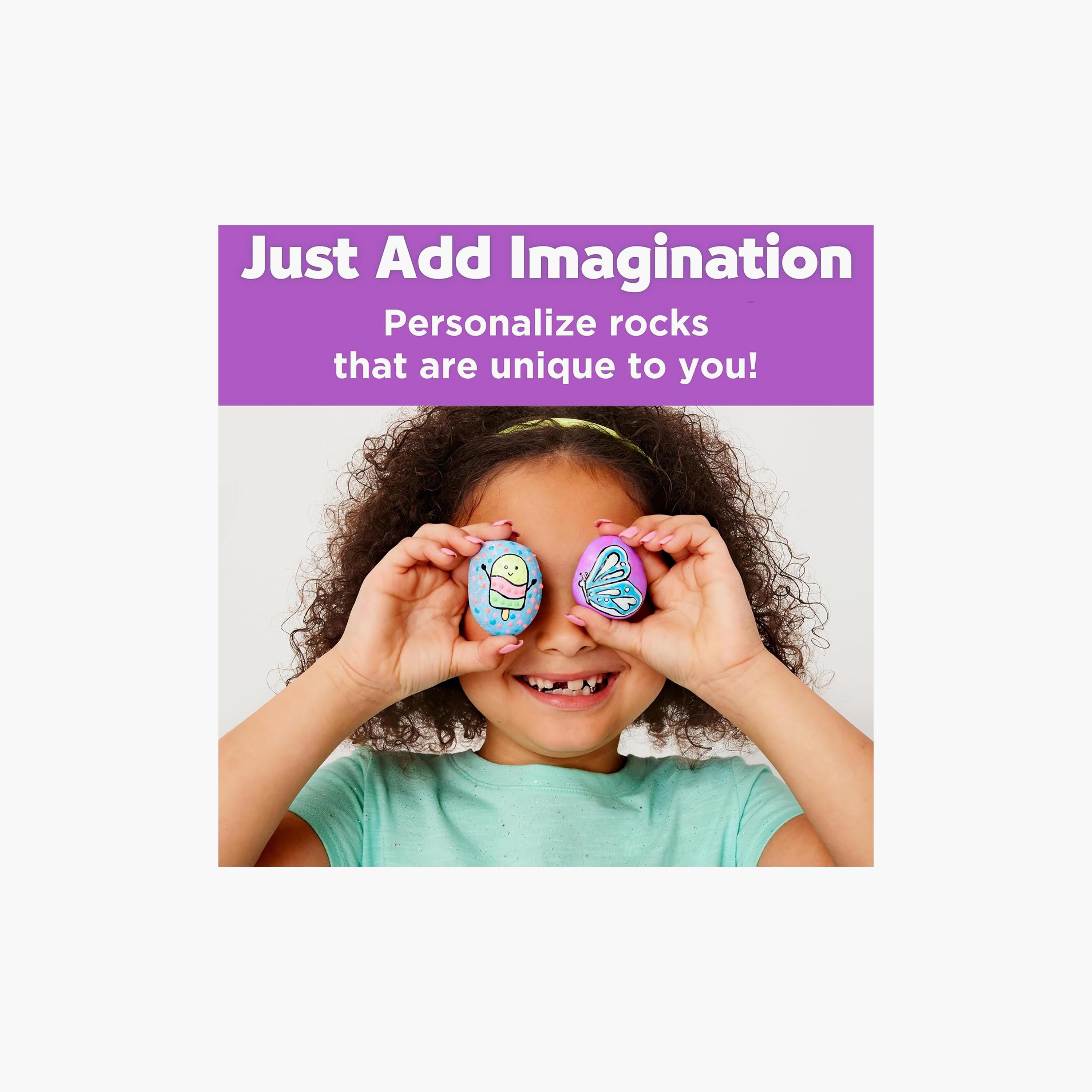 Creativity for Kids Glow in the Dark Rock Painting Kit with Water Resistant Paint-school-artsandcrafts-image-8