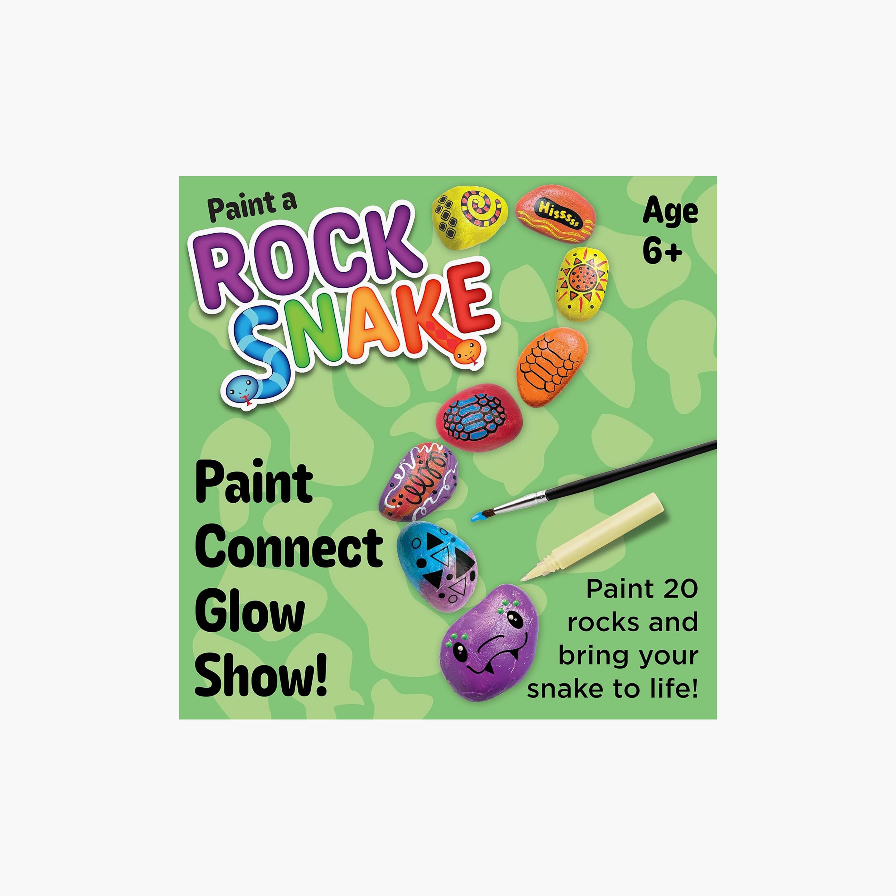 Creativity for Kids Rock Snake Bucket Kit with Bright Paints-school-artsandcrafts-image-3