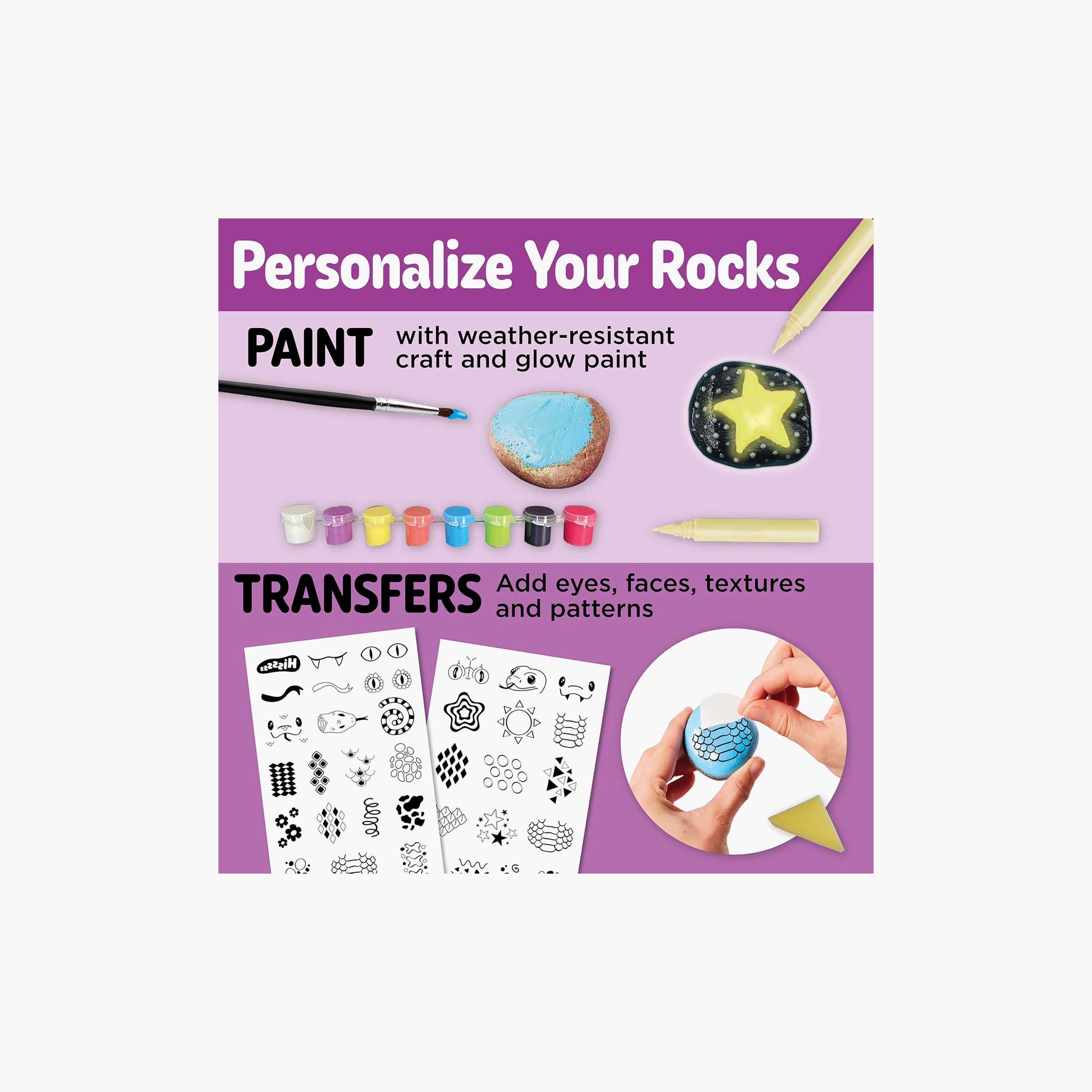 Creativity for Kids Rock Snake Bucket Kit with Bright Paints-school-artsandcrafts-image-5