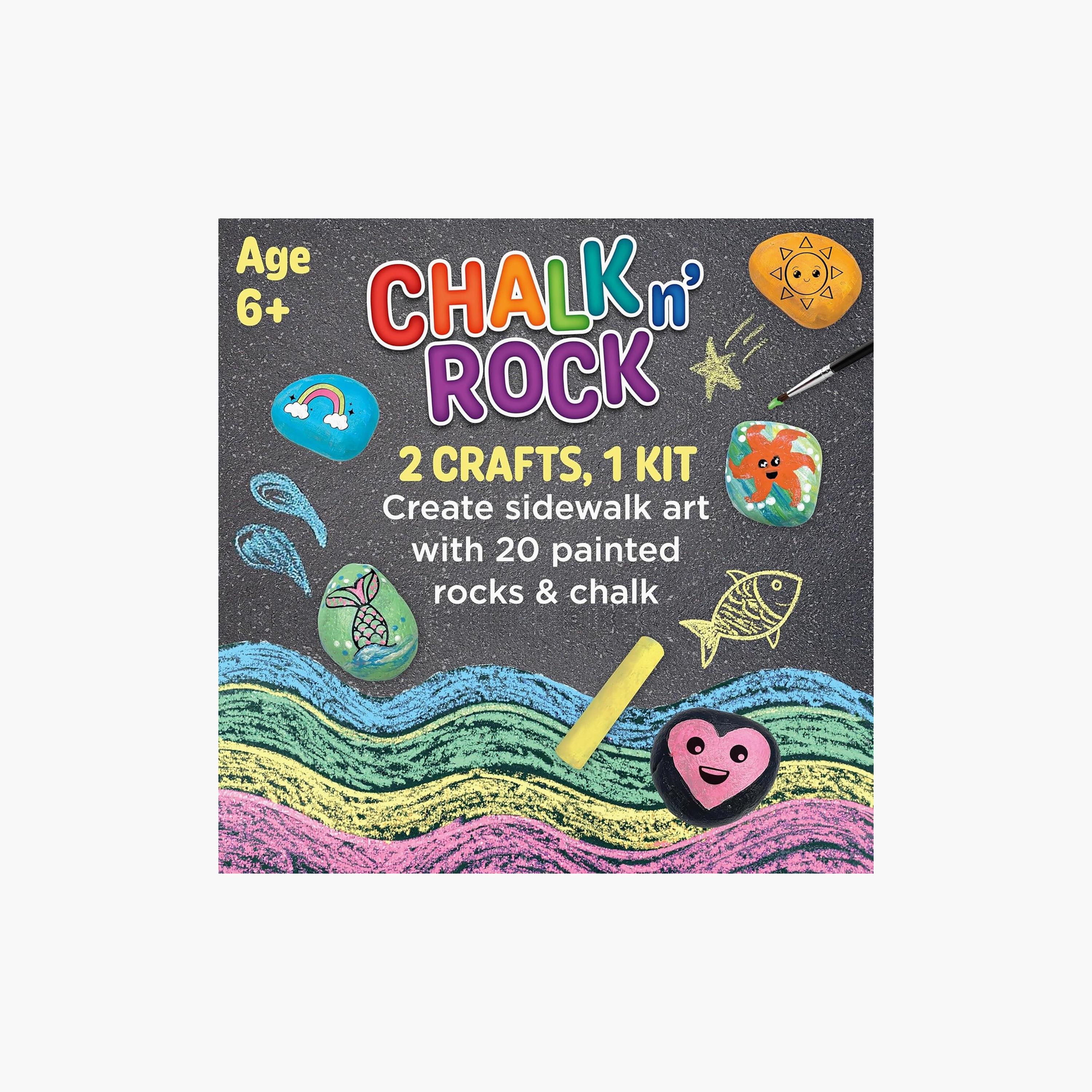Creativity for Kids Chalk & Rock Bucket Kit with Bright Paints-school-artsandcrafts-image-3