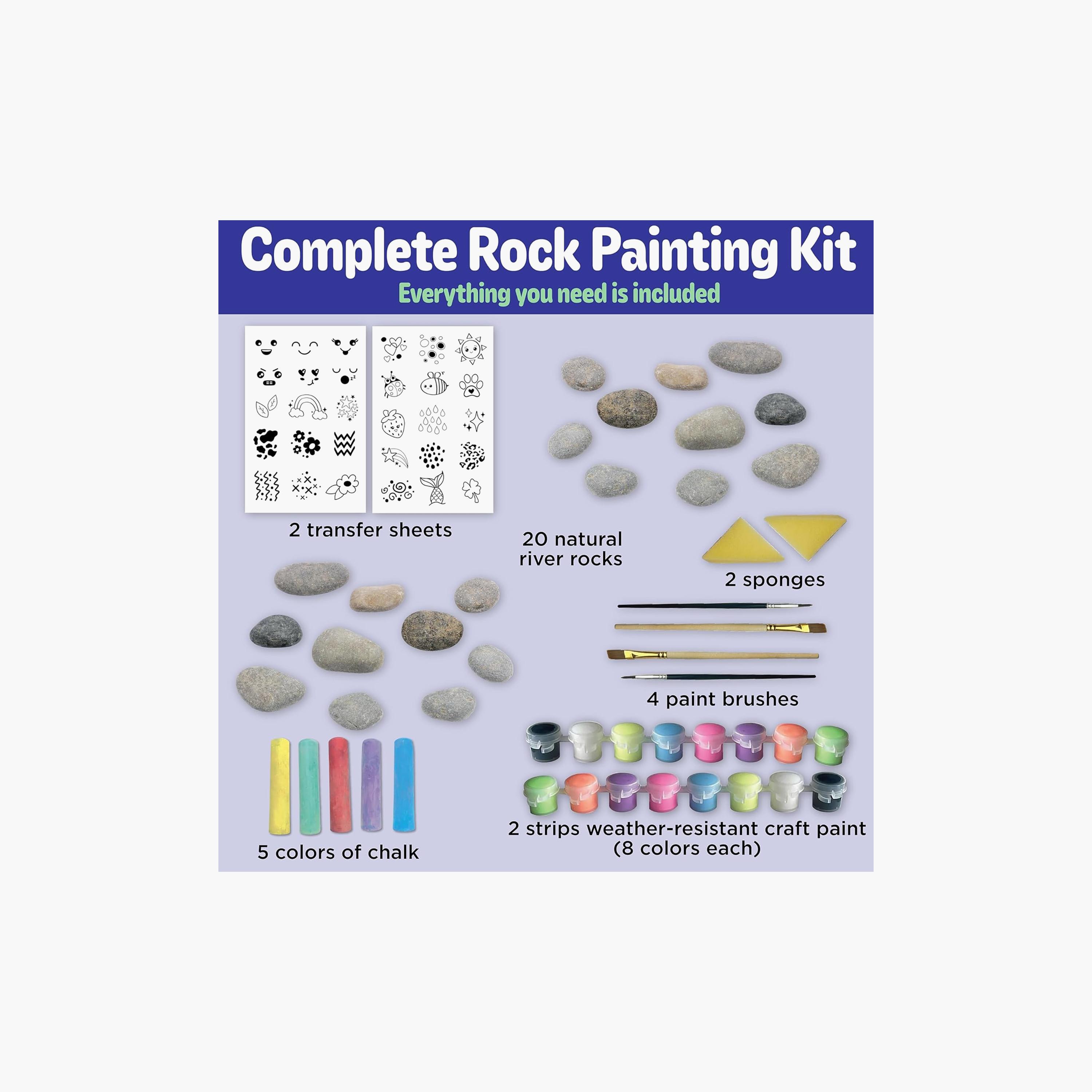 Creativity for Kids Chalk & Rock Bucket Kit with Bright Paints-school-artsandcrafts-image-4