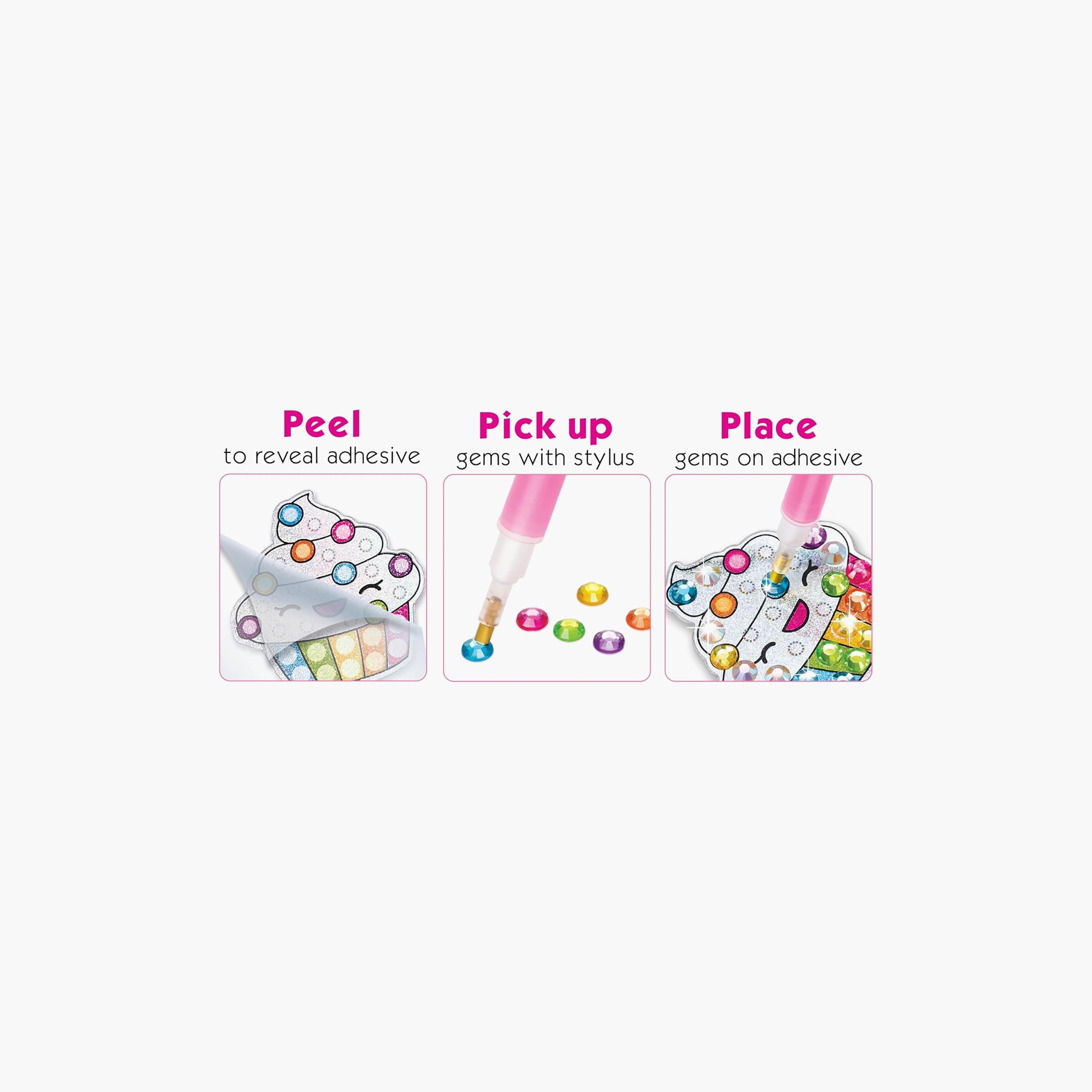 Creativity for Kids Big Gem Diamond Painting Kit with Sweets Stickers and Suncatchers-school-artsandcrafts-image-5
