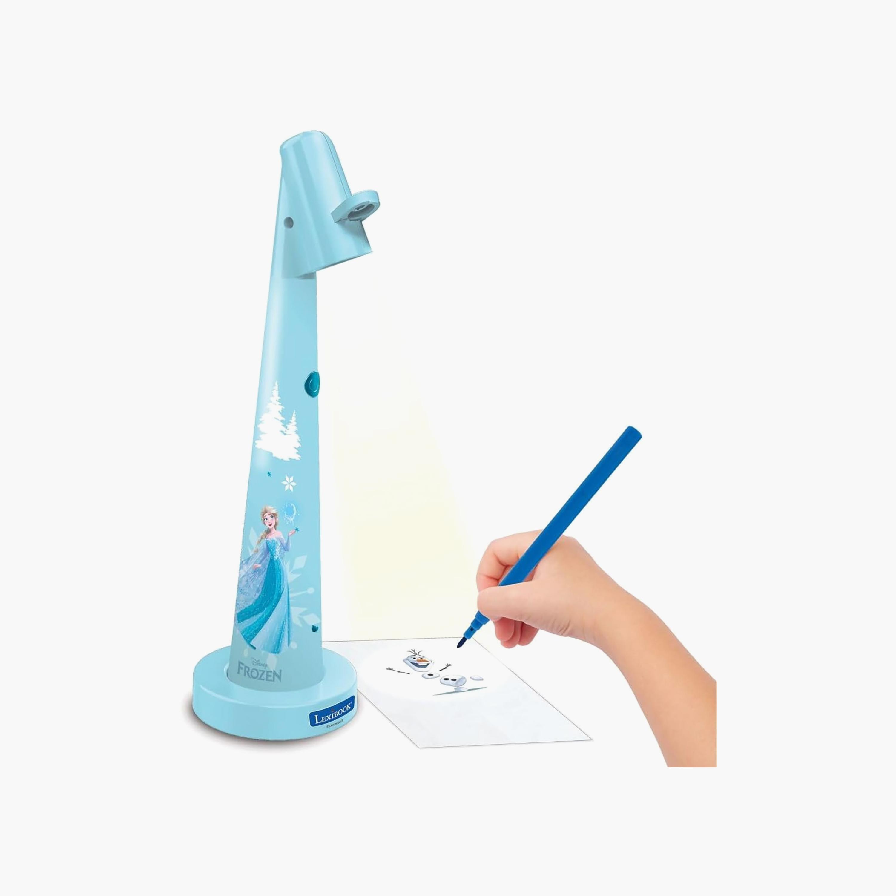 جهاز عرض رسومات (بروجكتر) مع إكسسوارات بتصميم ديزني فروزن من ليكسيبوك-toys-babyandtoddlertoys-learningtoys-image-2