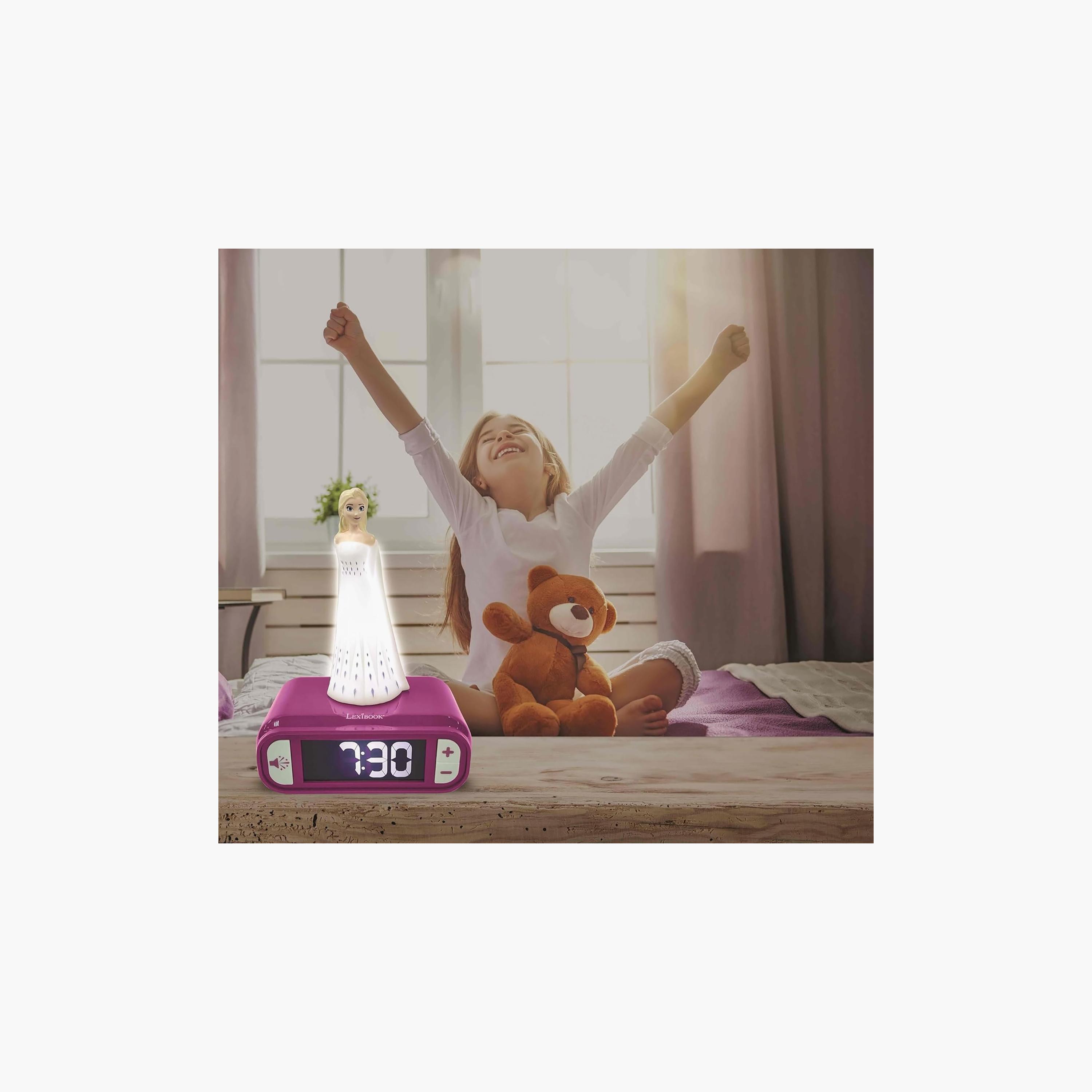 ساعة منبه رقمية بتصميم ديزني فروزن من ليكسيبوك-toys-babyandtoddlertoys-learningtoys-image-5