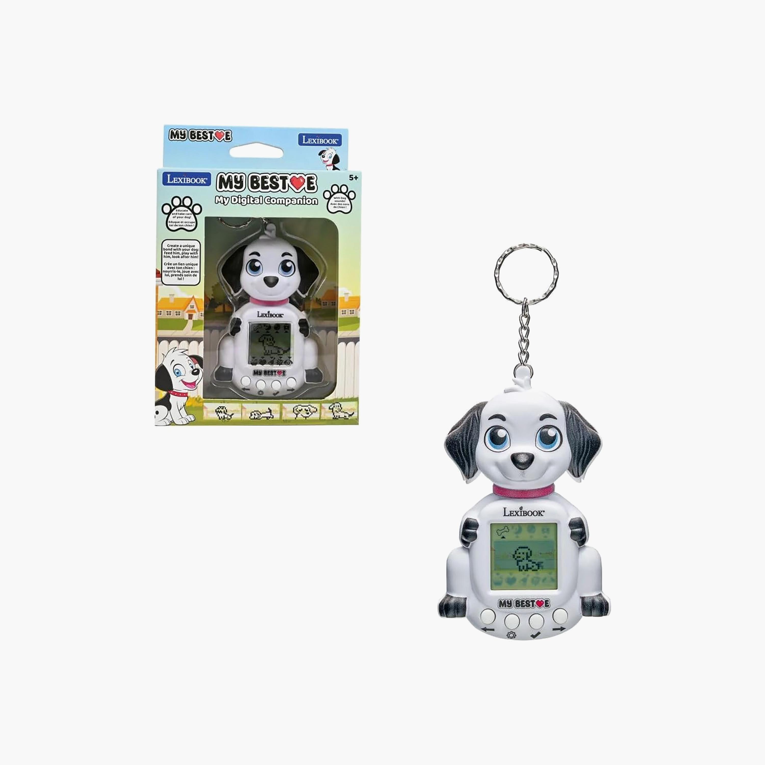 Lexibook My Best-E Dog Virtual Pet Console Keychain Toy-toys-babyandtoddlertoys-learningtoys-image-2