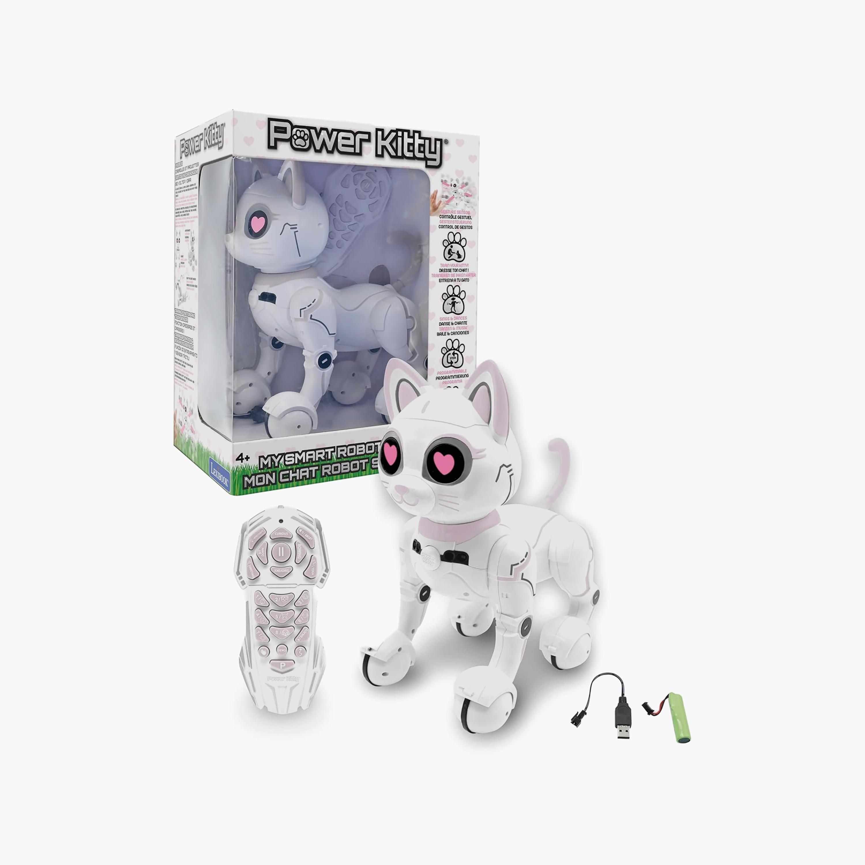 Lexibook Power Kitty Remote Control Robot Cat Toy Set-toys-remotecontrolledvehicles-robots-image-2