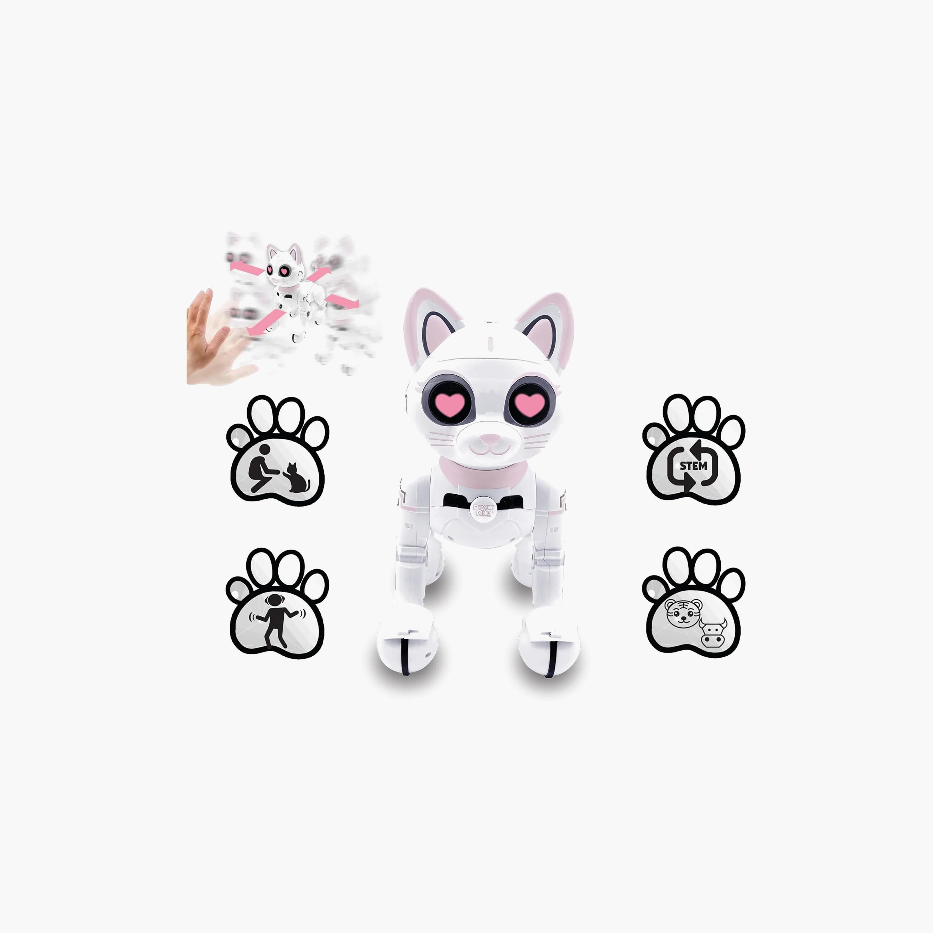 Lexibook Power Kitty Remote Control Robot Cat Toy Set-toys-remotecontrolledvehicles-robots-image-3