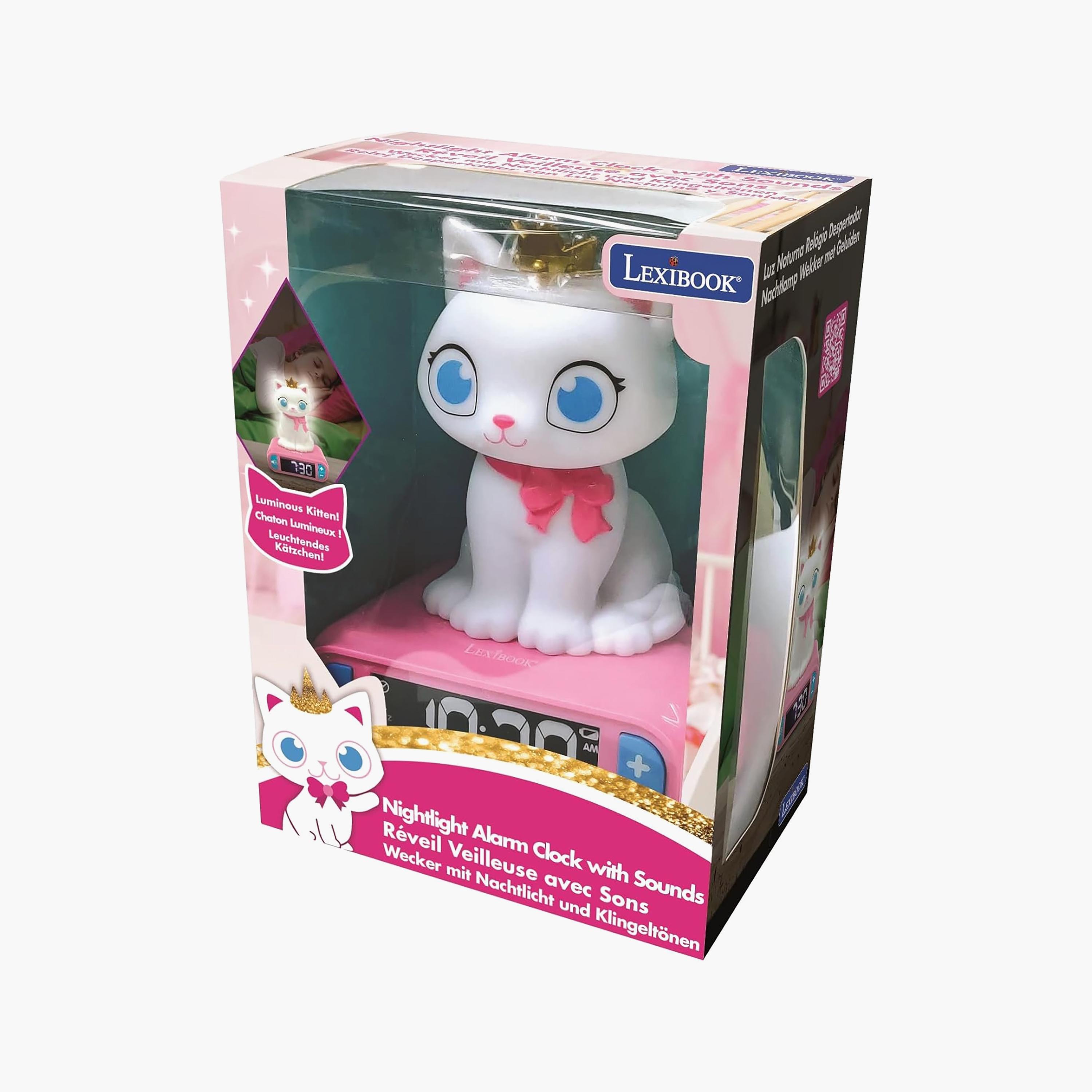 Lexibook Kitten Digital Nightlight Alarm Clock-toys-babyandtoddlertoys-learningtoys-image-4