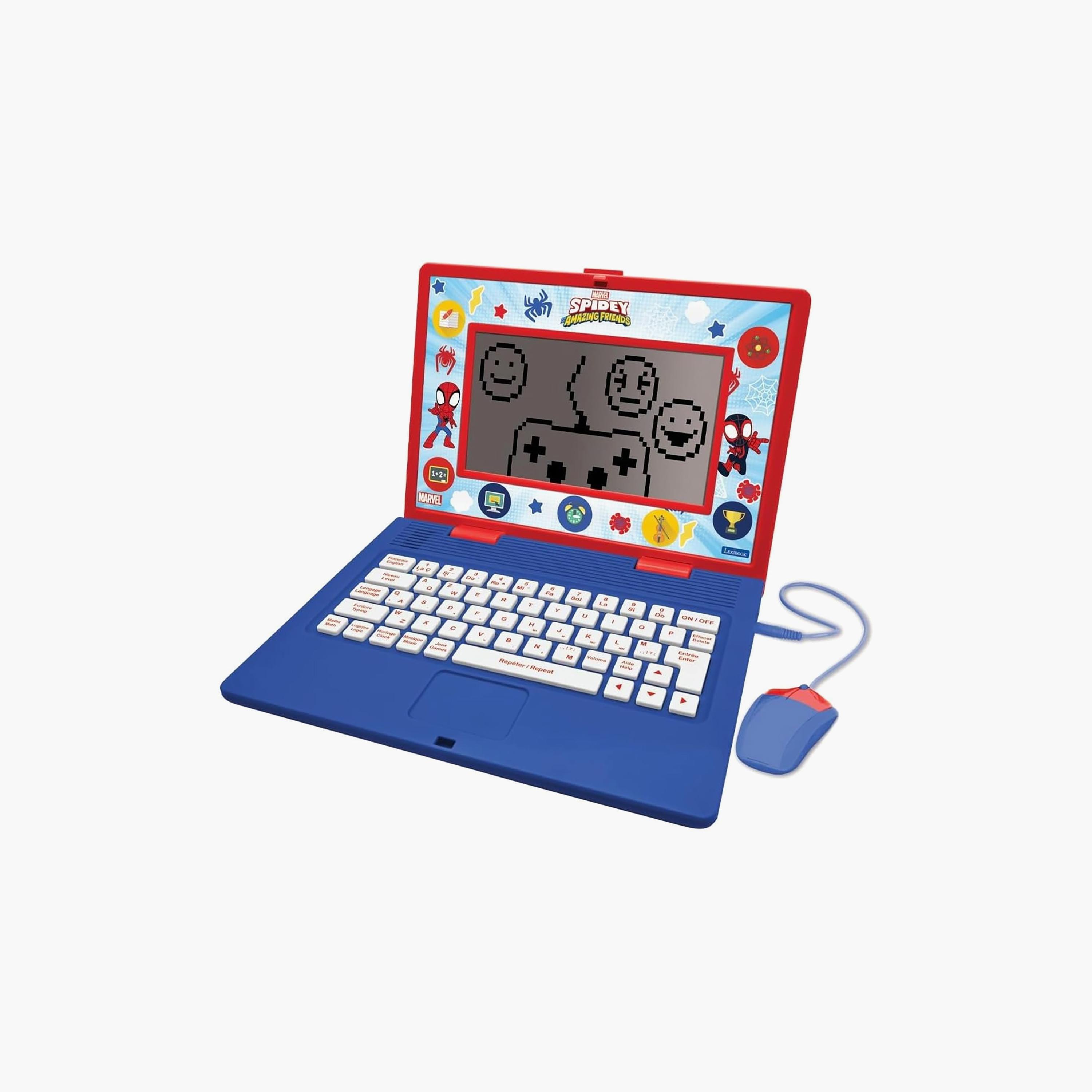 Lexibook Spider-Man Educational Bilingual Laptop with Accessories-toys-babyandtoddlertoys-learningtoys-image-1