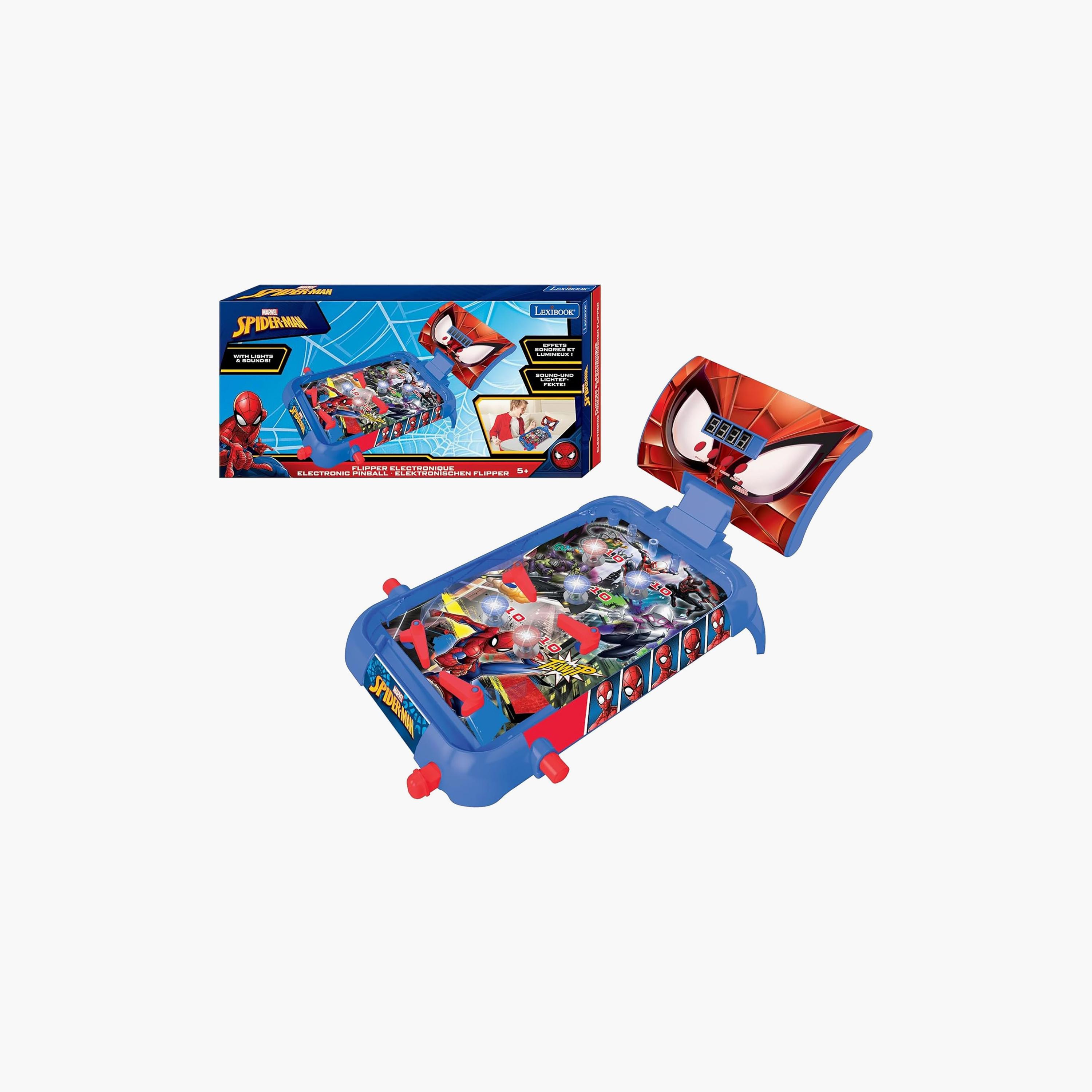 لعبة طاولة بينبول (Flipper) إلكترونية بتصميم سبايدرمان من ليكسيبوك-toys-indoortoys-electronicgames-image-2
