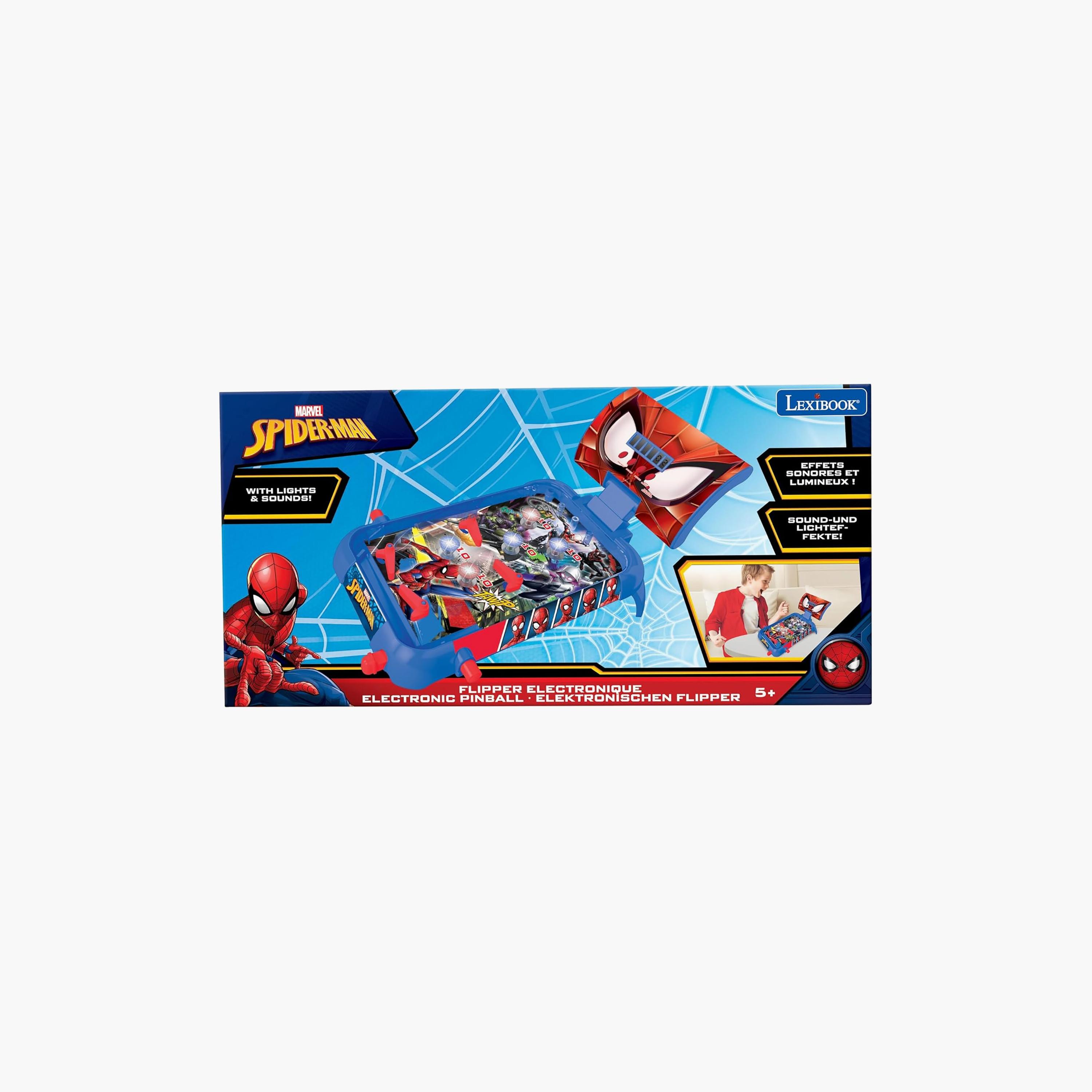 لعبة طاولة بينبول (Flipper) إلكترونية بتصميم سبايدرمان من ليكسيبوك-toys-indoortoys-electronicgames-image-5