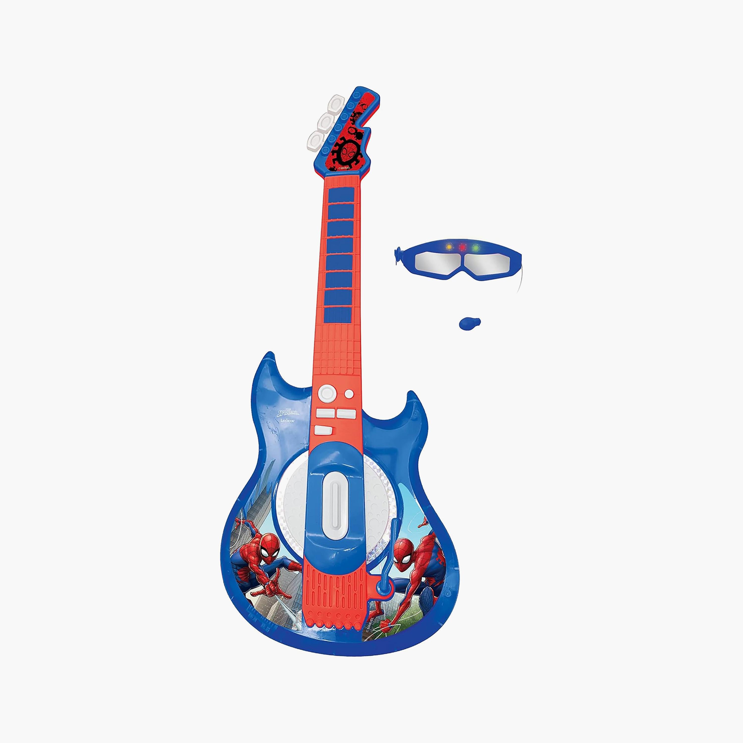 Lexibook Spider-Man Light-Up Electronic Guitar with Accessories-toys-educational-musicaltoys-image-1