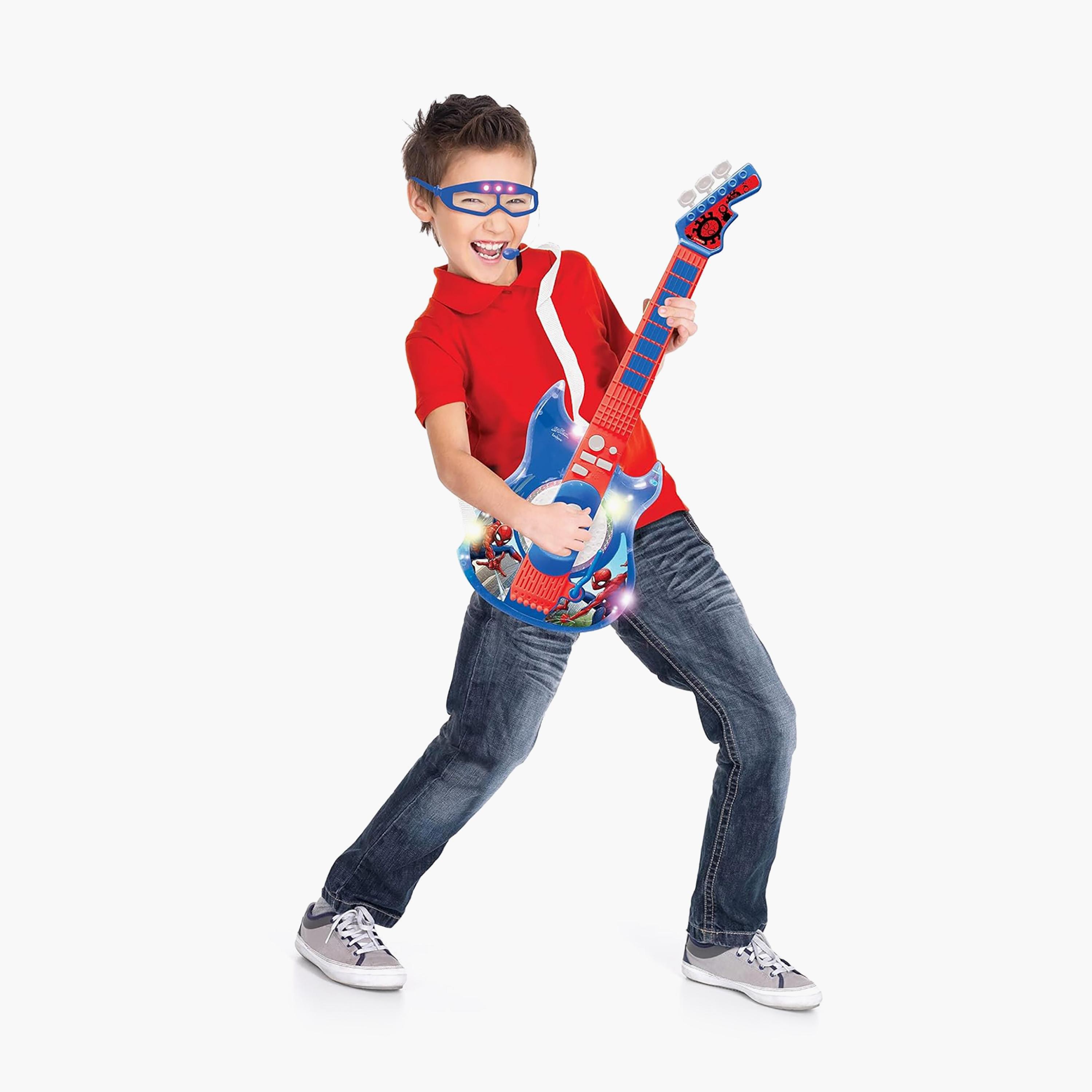Lexibook Spider-Man Light-Up Electronic Guitar with Accessories-toys-educational-musicaltoys-image-5