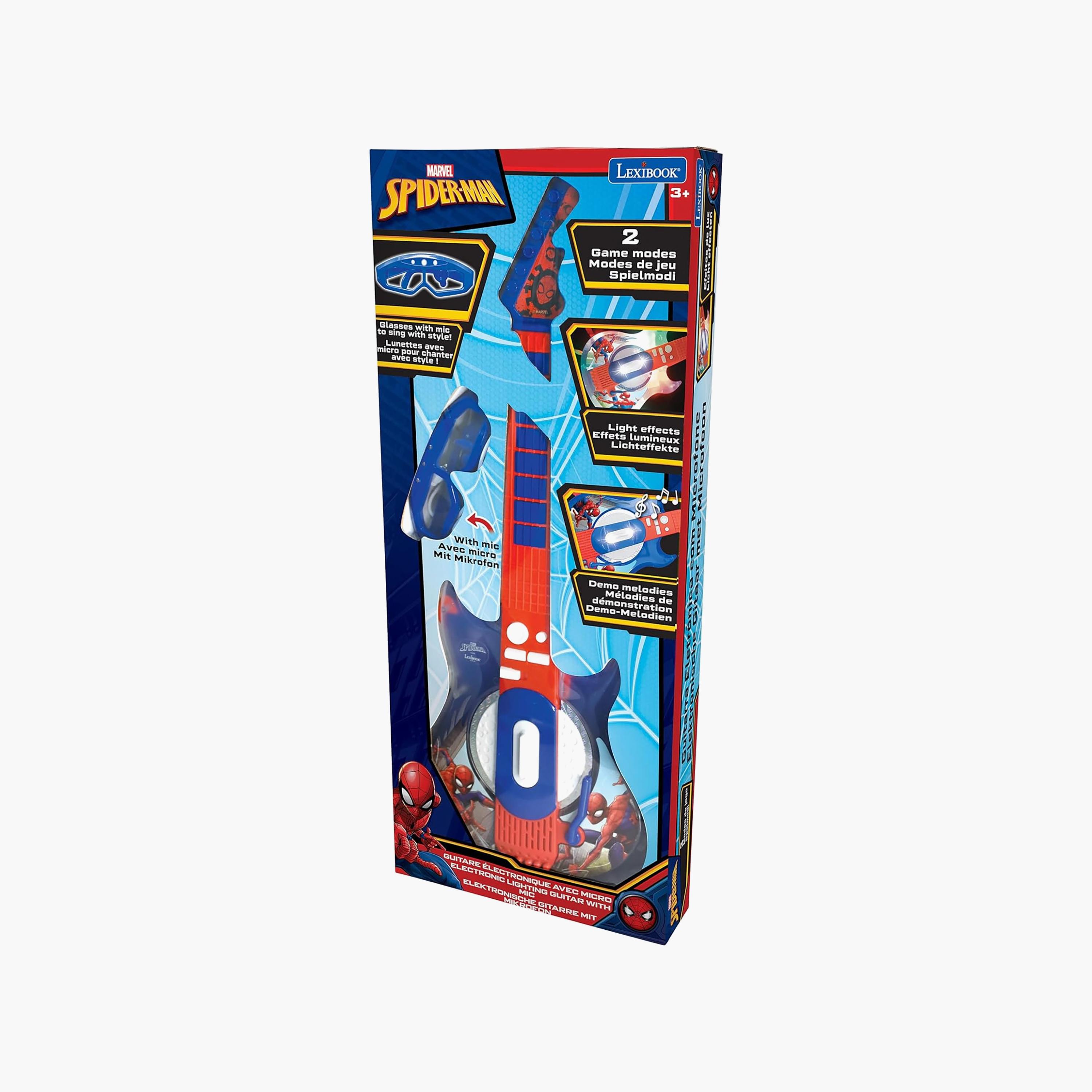 Lexibook Spider-Man Light-Up Electronic Guitar with Accessories-toys-educational-musicaltoys-image-6