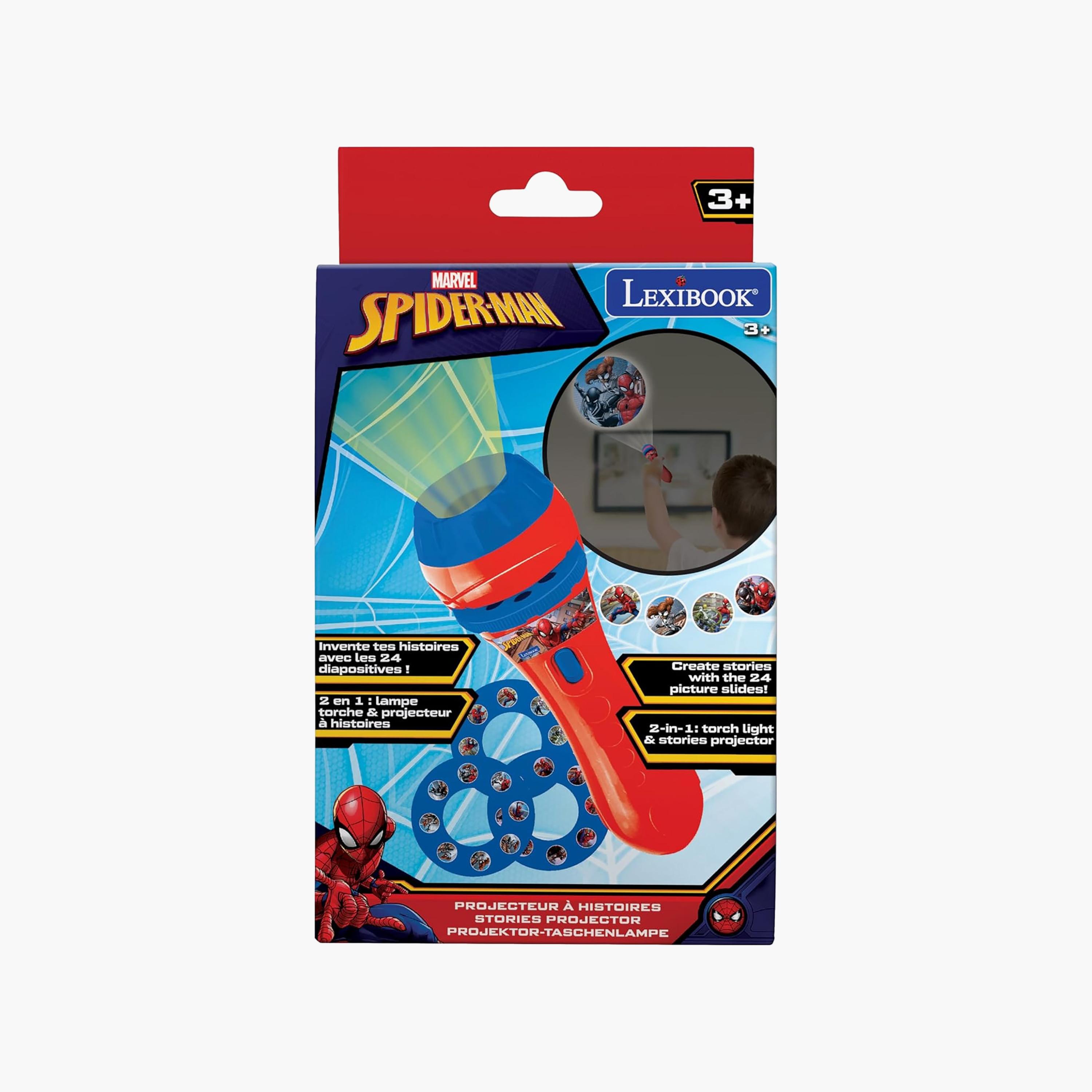 Lexibook Spider-Man Stories Projector Torch with Accessories-toys-babyandtoddlertoys-learningtoys-image-6