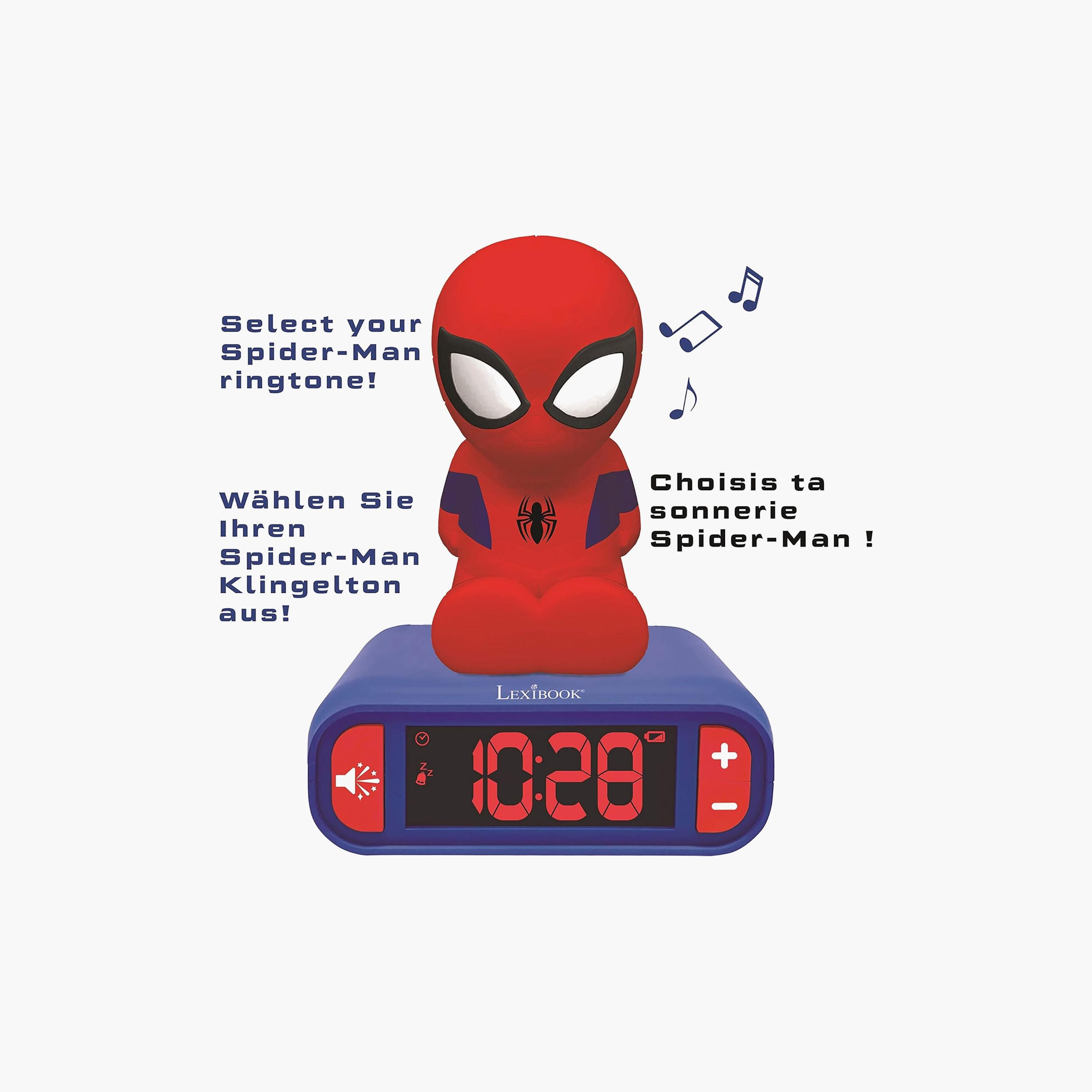 Lexibook Marvel Spider-Man Digital Alarm Clock-toys-babyandtoddlertoys-learningtoys-image-4