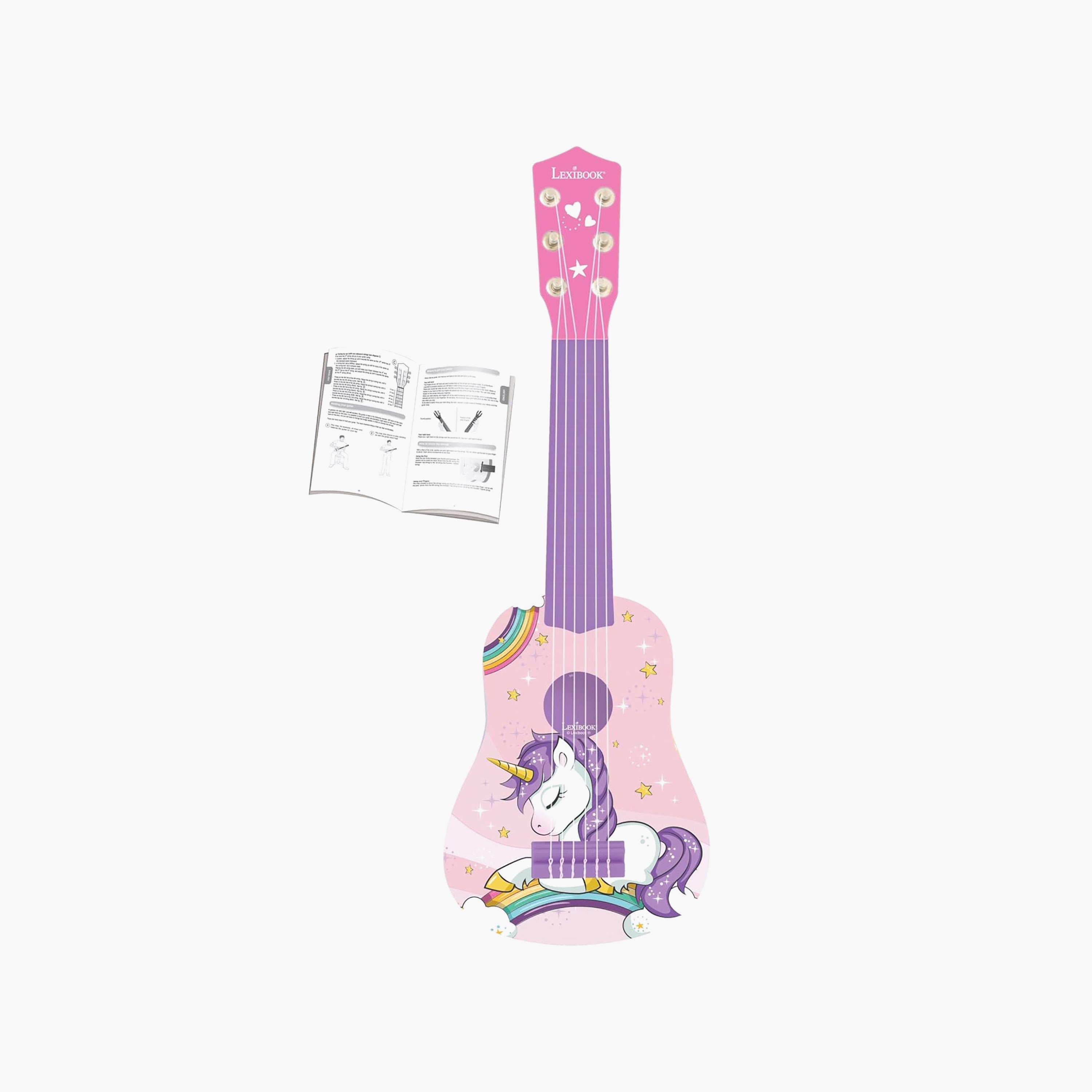 Lexibook My First Unicorn Acoustic Guitar with Accessories-toys-educational-musicaltoys-image-1