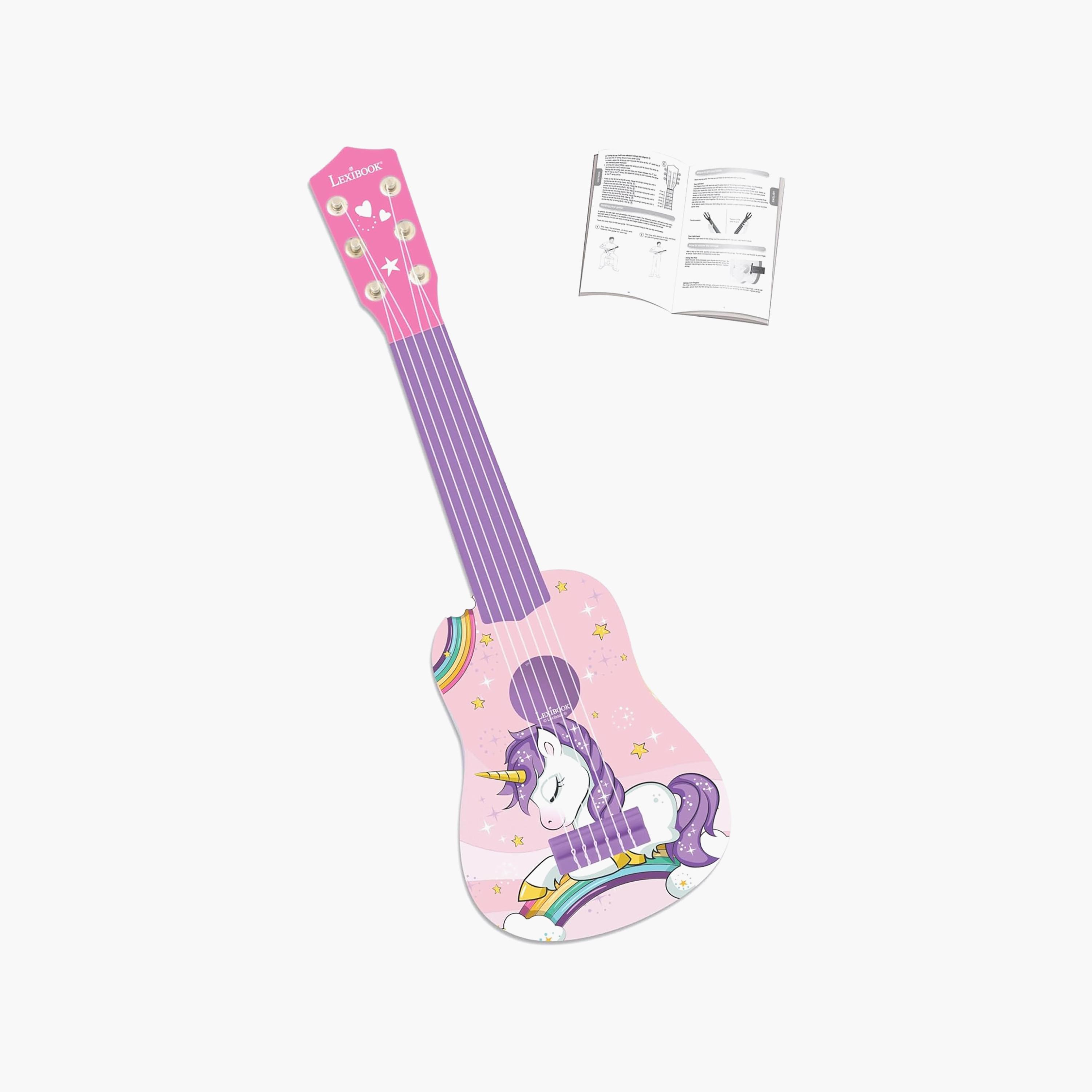 Lexibook My First Unicorn Acoustic Guitar with Accessories-toys-educational-musicaltoys-image-2