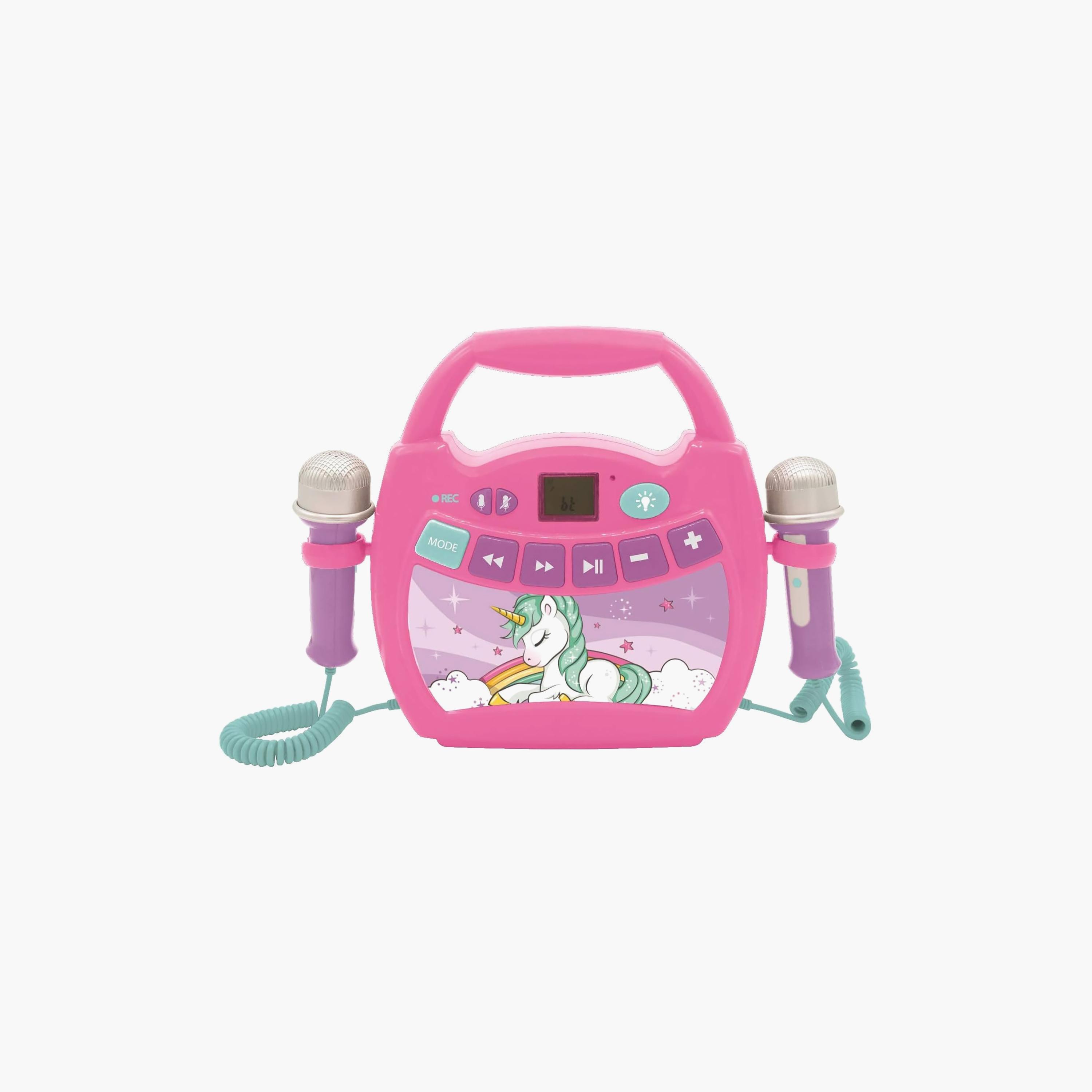 Lexibook Unicorn Portable Karaoke Digital Player with Accessories-toys-educational-musicaltoys-image-1