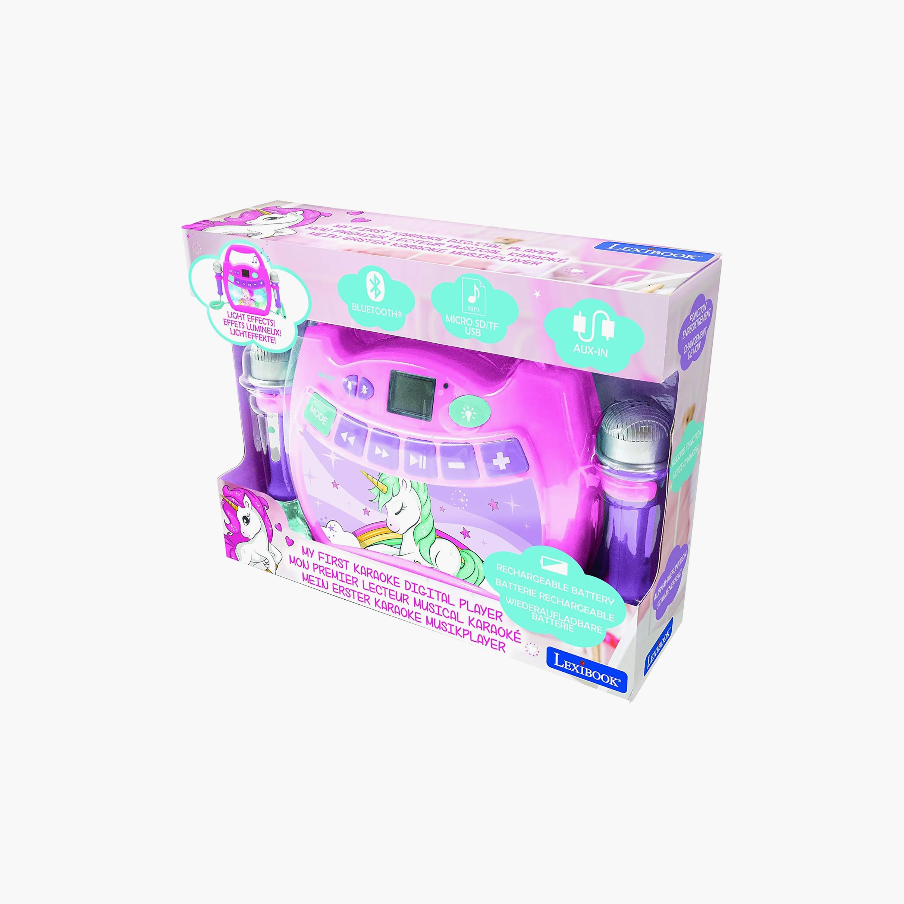 Lexibook Unicorn Portable Karaoke Digital Player with Accessories-toys-educational-musicaltoys-image-2