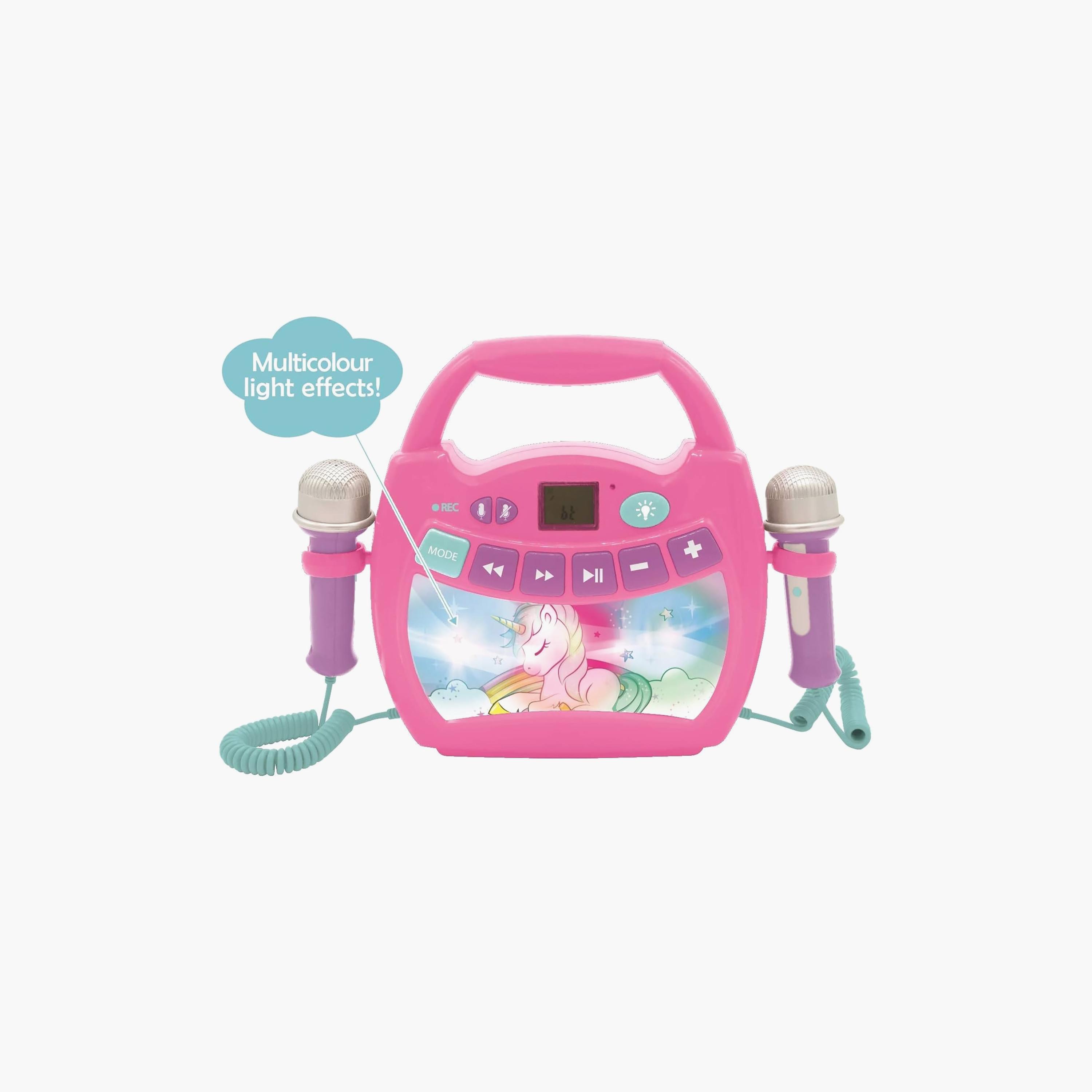 Lexibook Unicorn Portable Karaoke Digital Player with Accessories-toys-educational-musicaltoys-image-4
