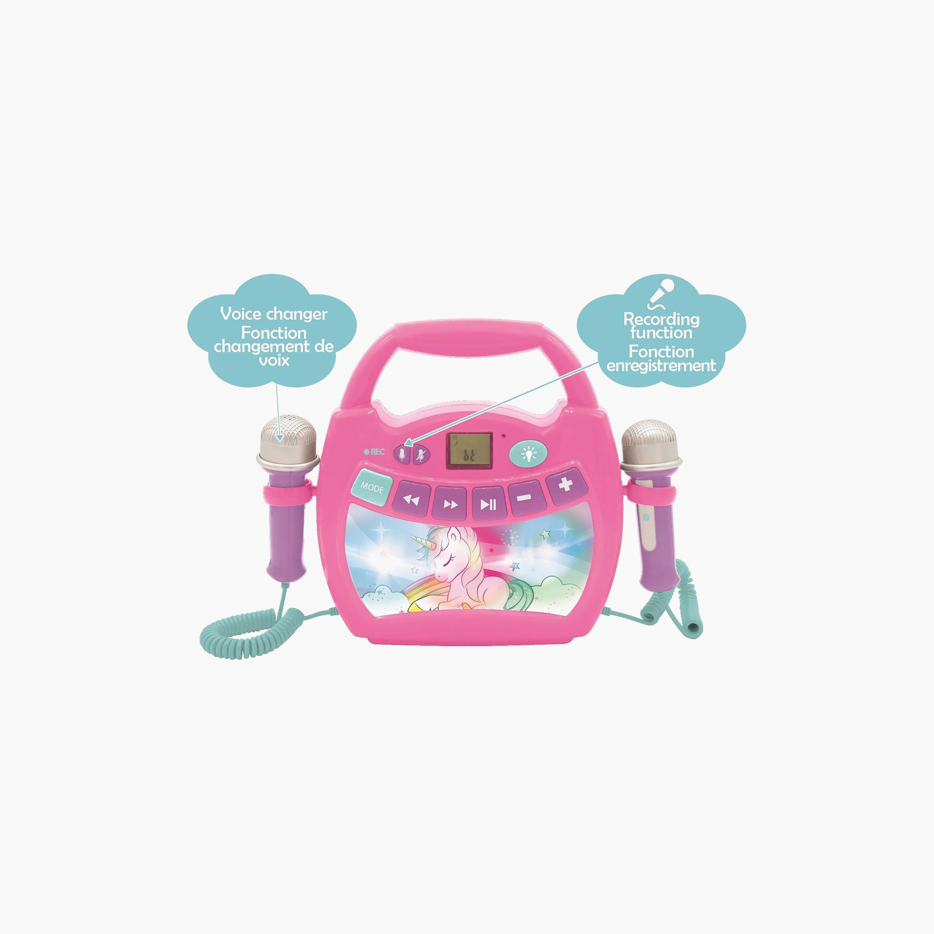 Lexibook Unicorn Portable Karaoke Digital Player with Accessories-toys-educational-musicaltoys-image-5