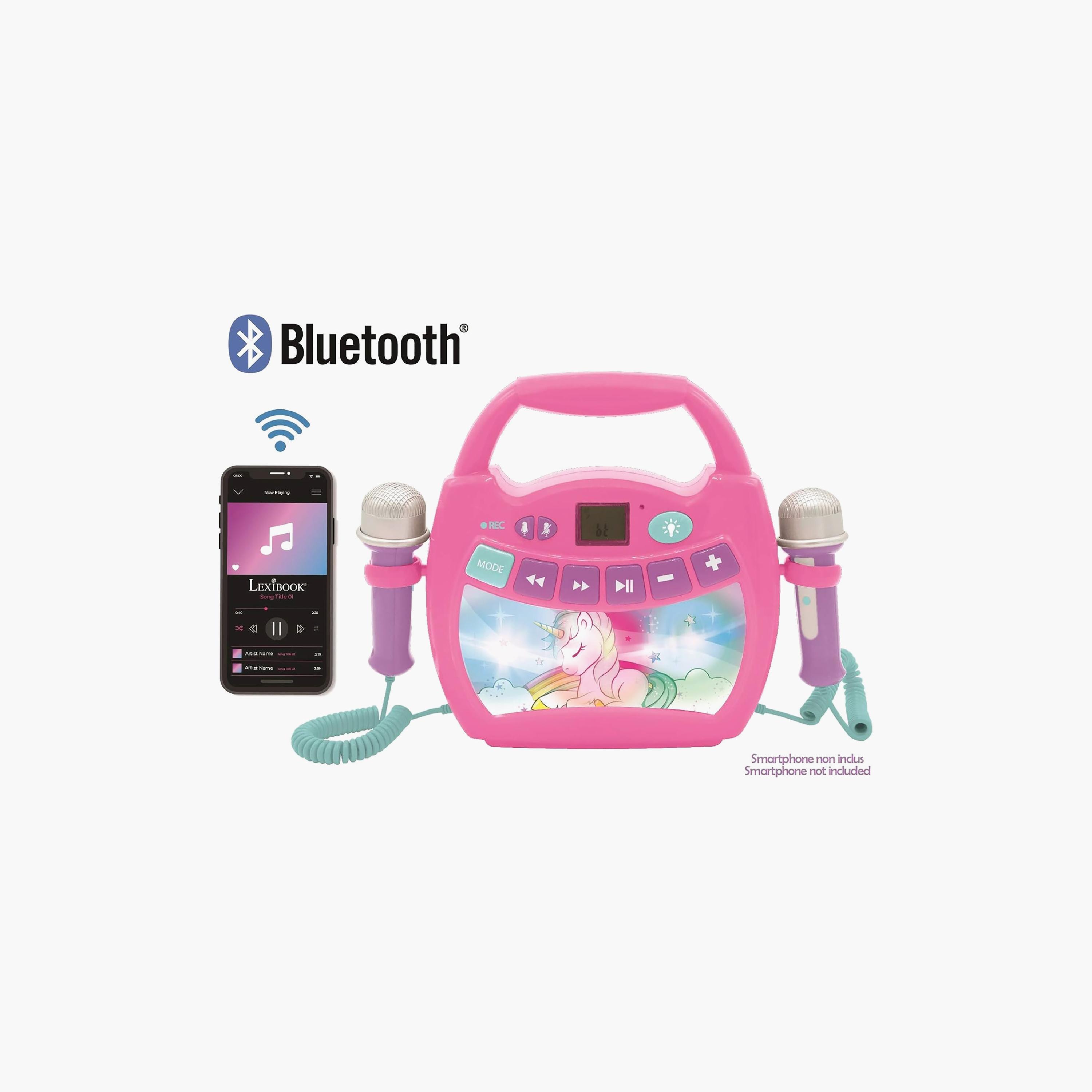 Lexibook Unicorn Portable Karaoke Digital Player with Accessories-toys-educational-musicaltoys-image-6