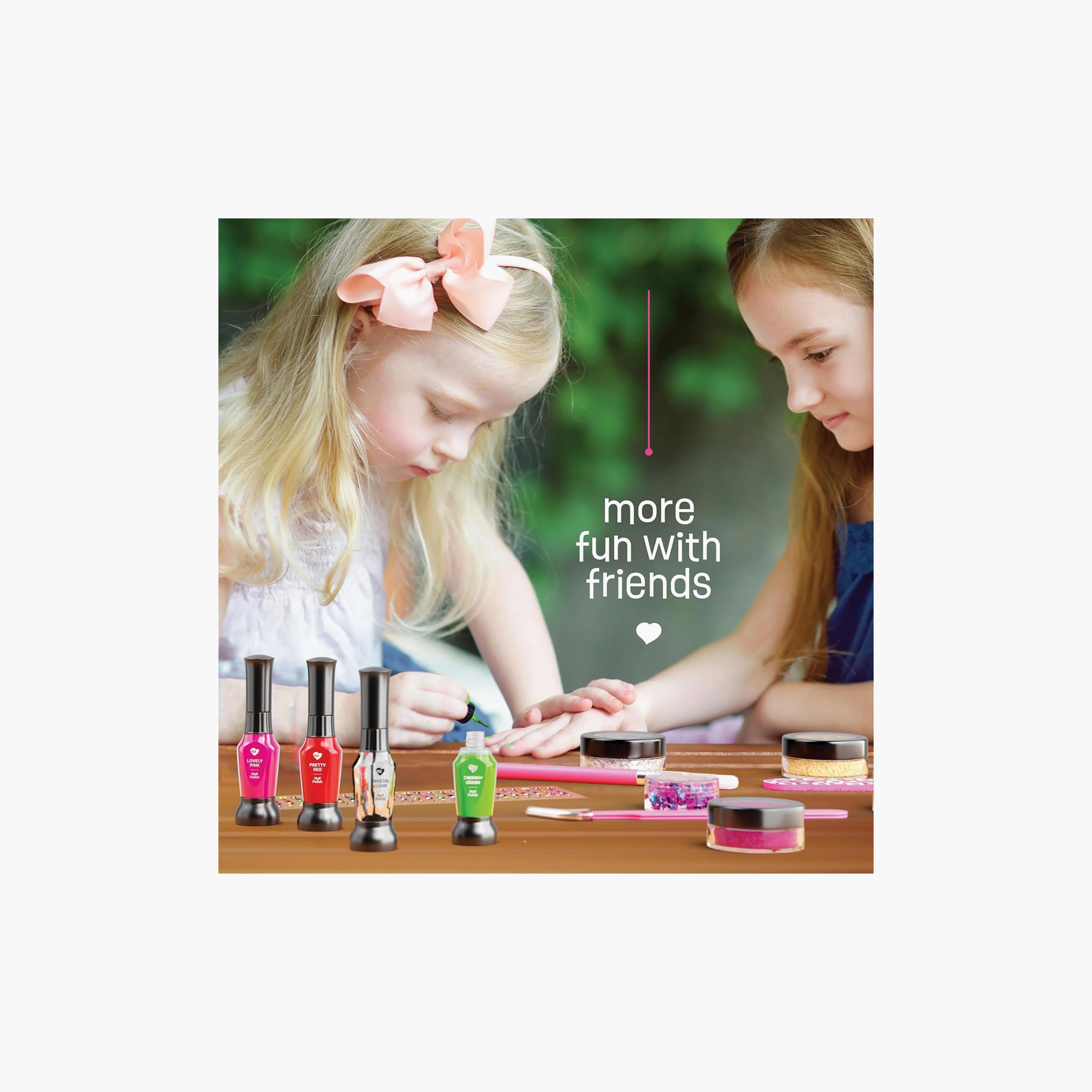 مجموعة استوديو تزيين الأظافر غليتز أند غليمور من بريتي مي-toys-roleplay-makeupandcosmeticsets-image-8