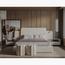 Zarela Elle Boucle King Bed - 180x200 cm-furniture-bedroom-beds-kingbeds-image-2