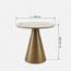 طقم طاولة قهوة وطاولات جانبية بسطح خشبي من غلامور هوم - 8 قطع-furniture-livingroom-coffeetables-image-4