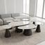 طقم طاولات قهوة وجانبية بسطح رخام 8 قطع - جلامور هوم-furniture-livingroom-coffeetables-image-6